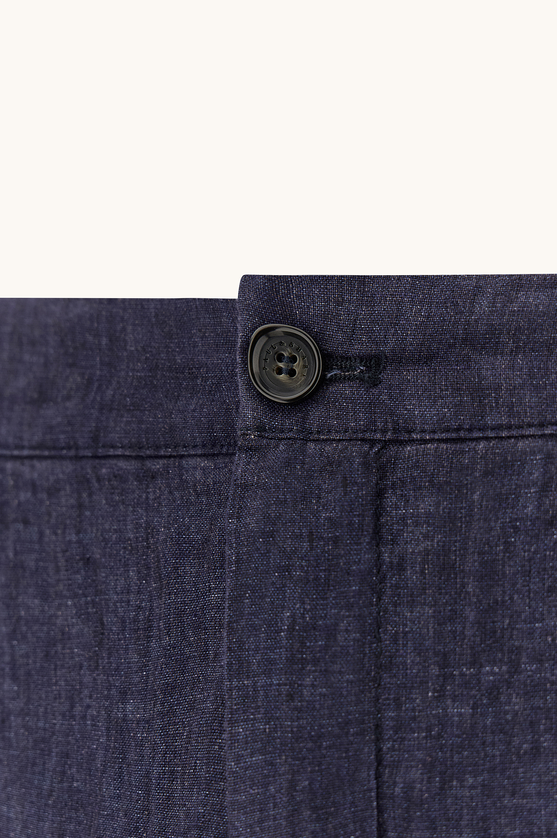 Chinohose aus Leinen mit Kordelzug image number 7