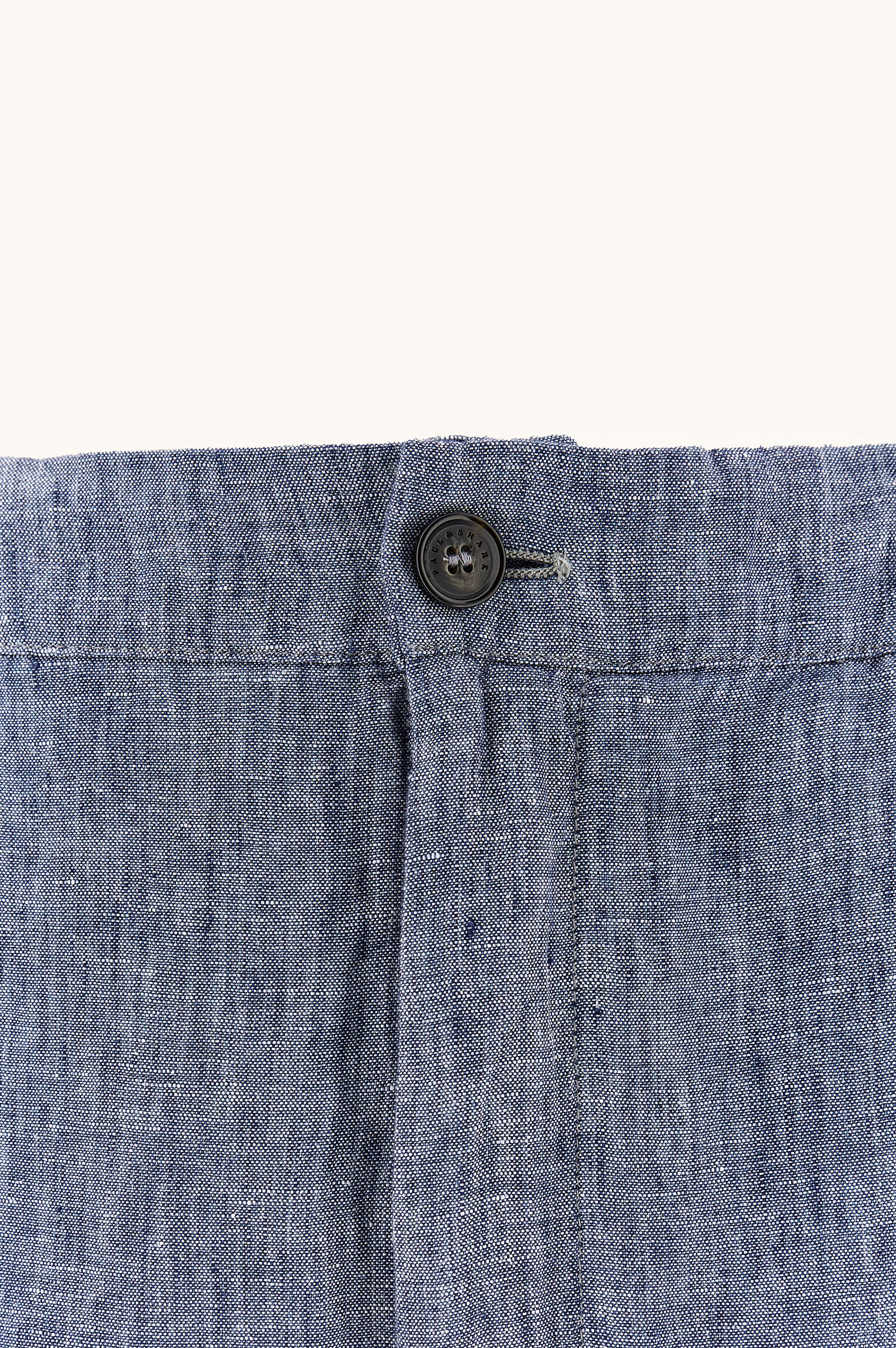 Linen chino pants with drawstring image number 6