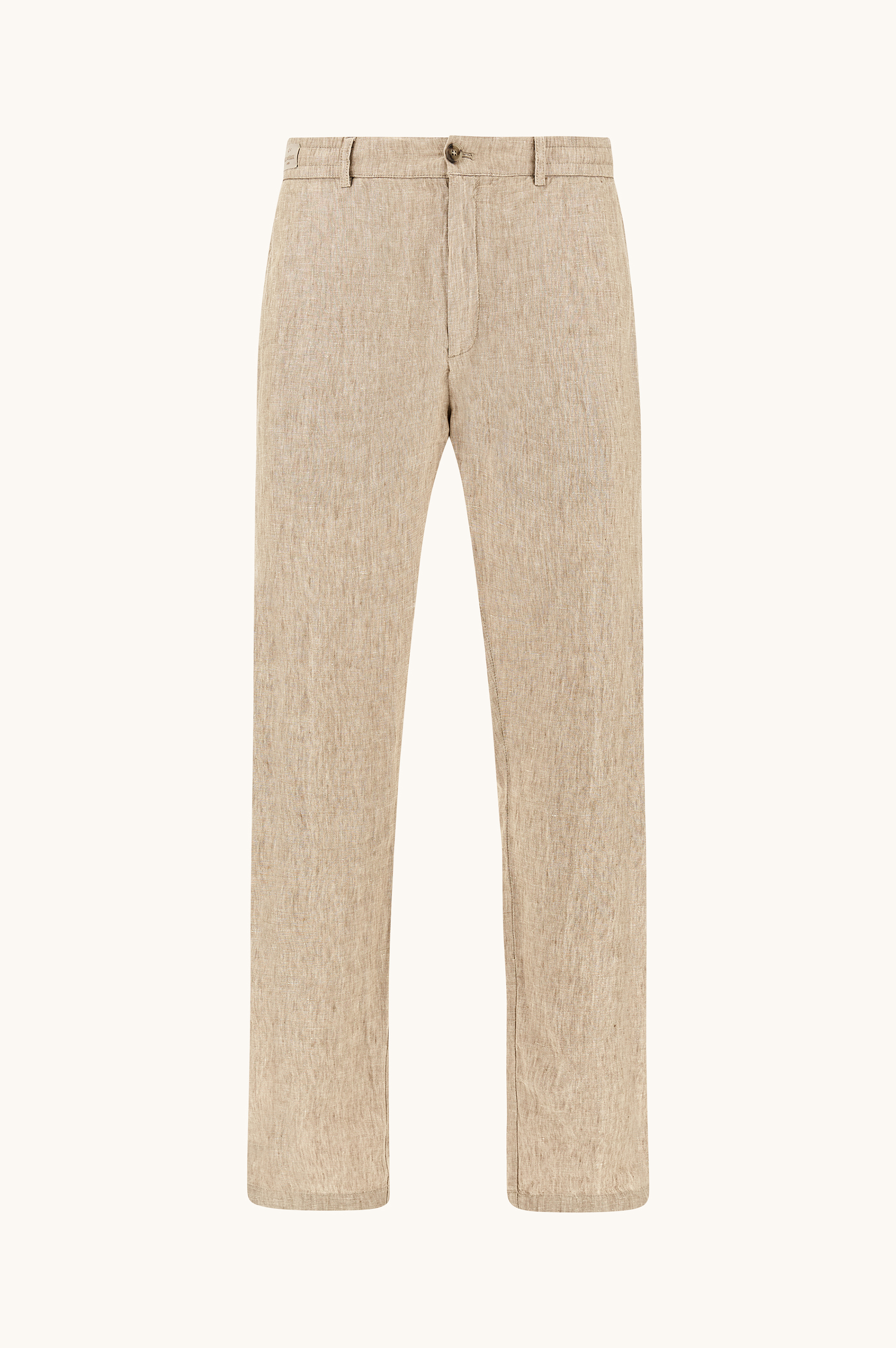 Pantal&oacute;n chino de lino con cord&oacute;n image number 1