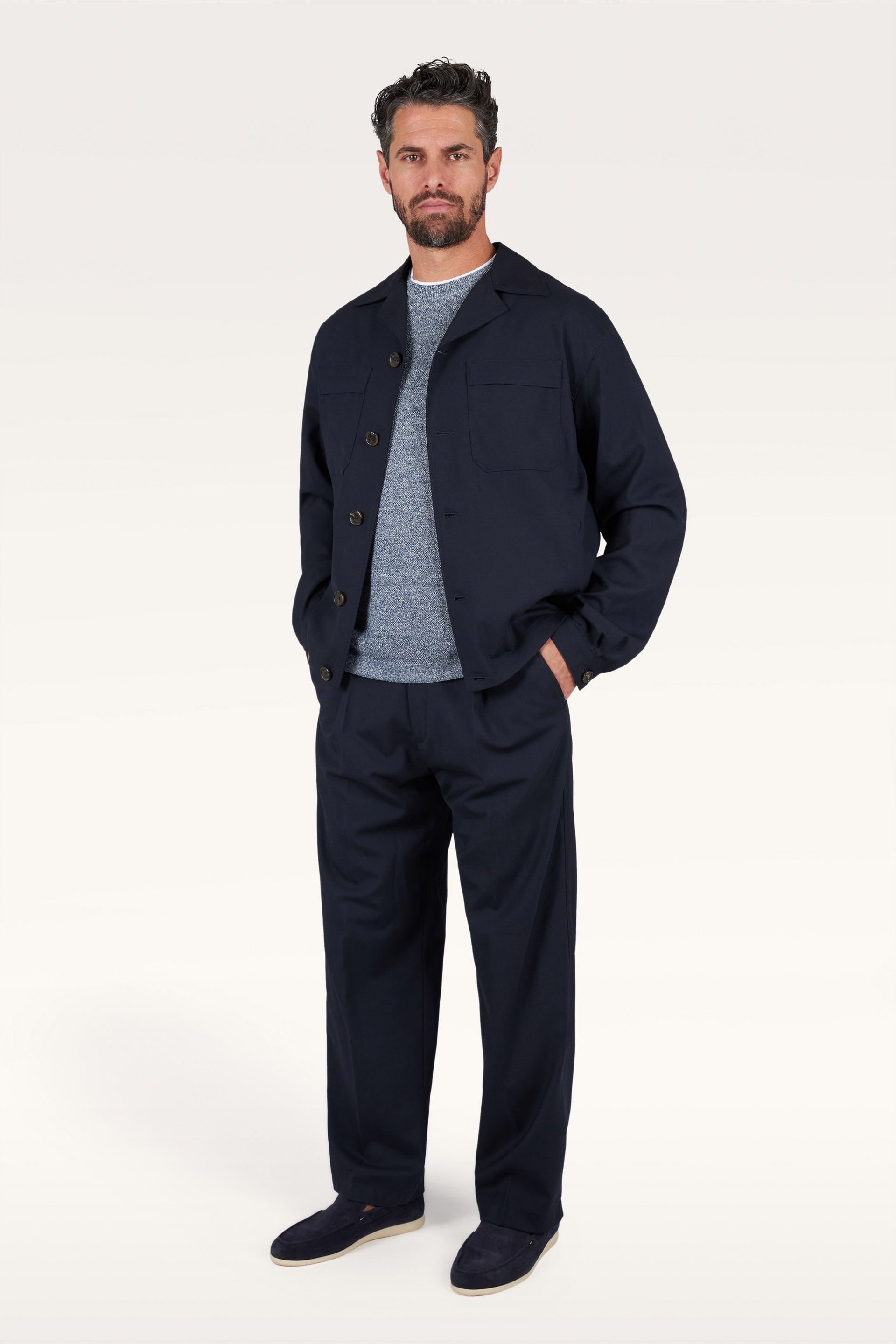 Pantal&oacute;n Como en lana t&eacute;cnica image number 2