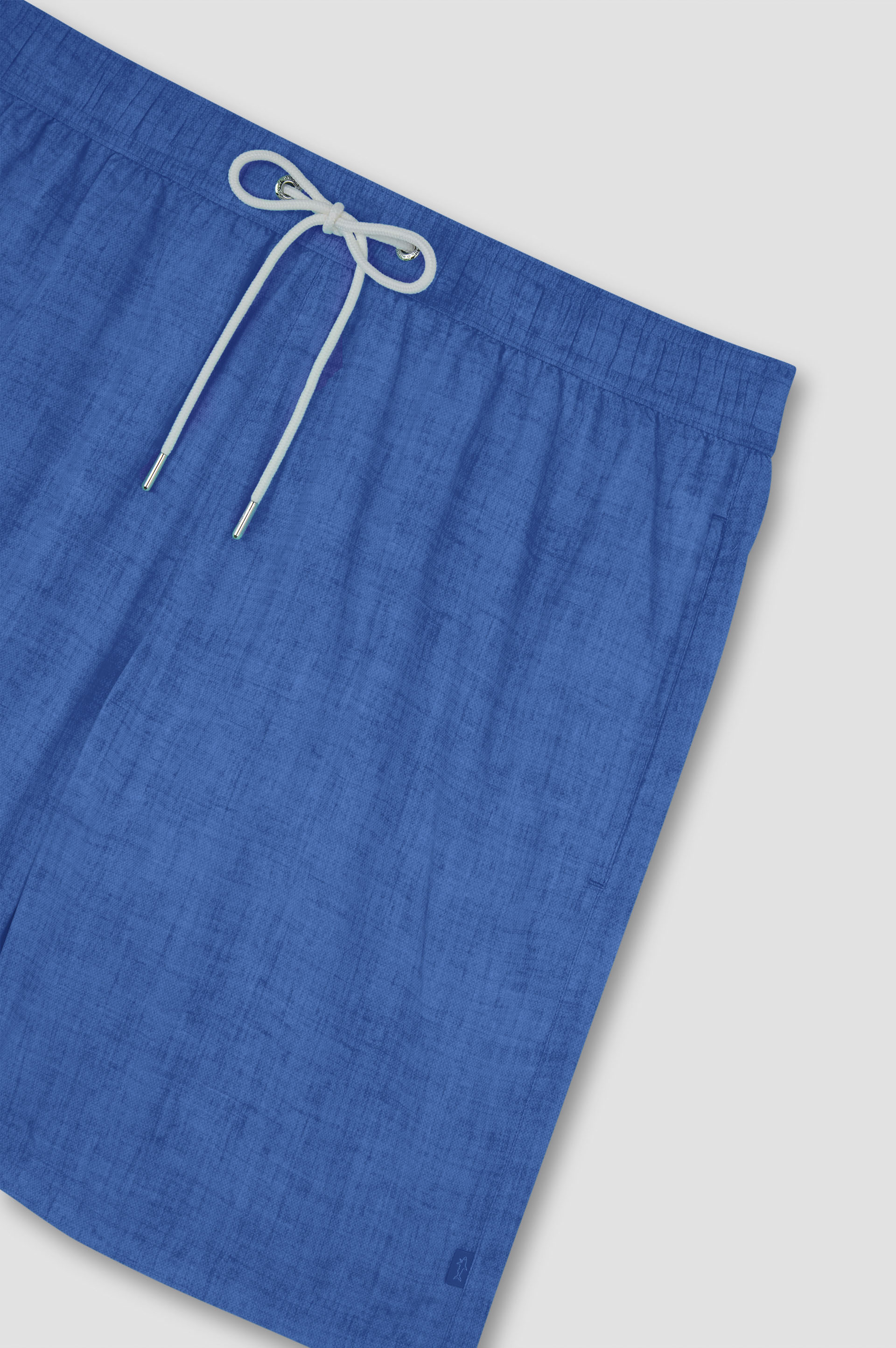 Swim Shorts with Linen-Effect Print image number 5