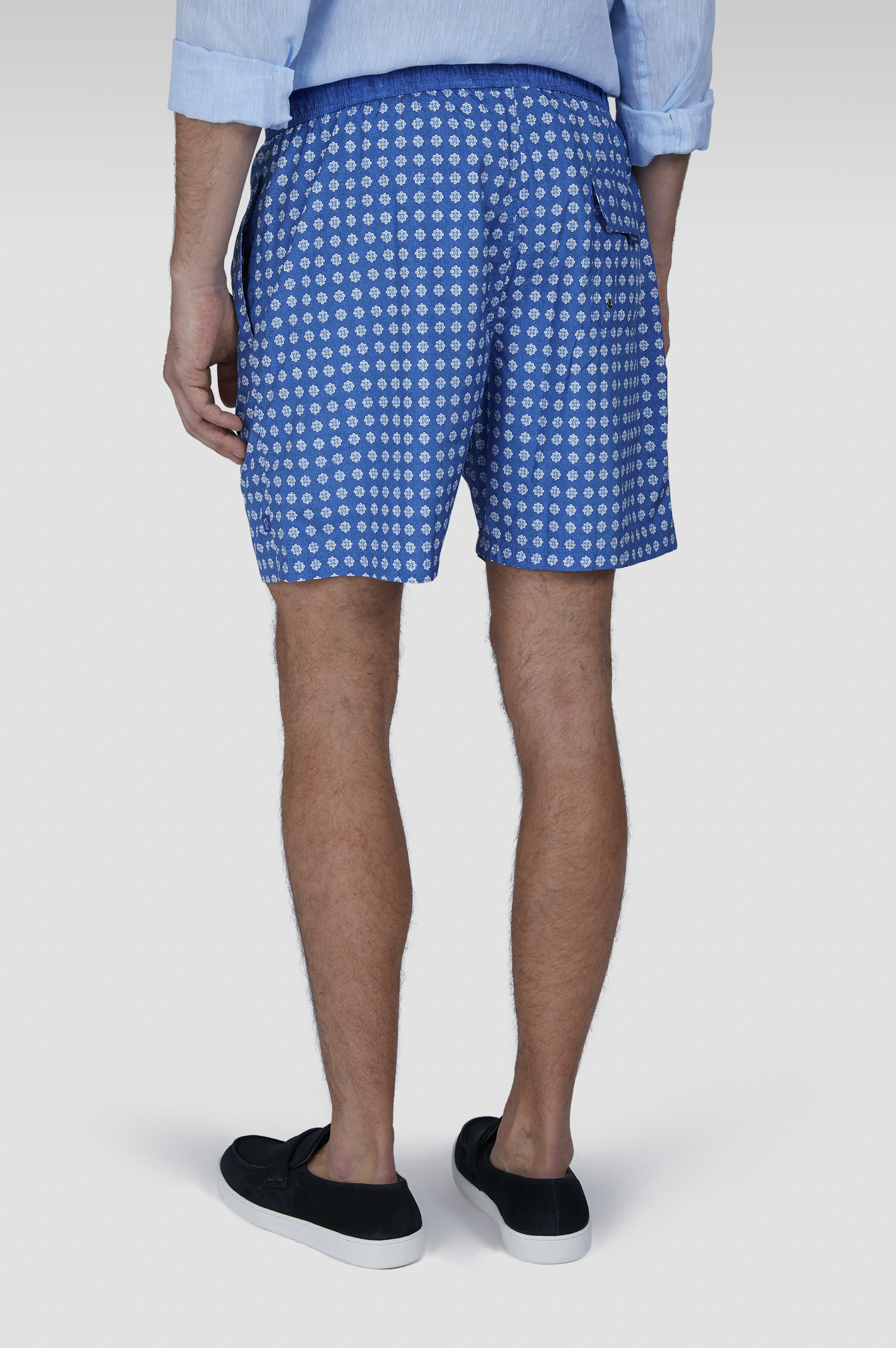 Swim Shorts with Allover Micro-Print image number 3