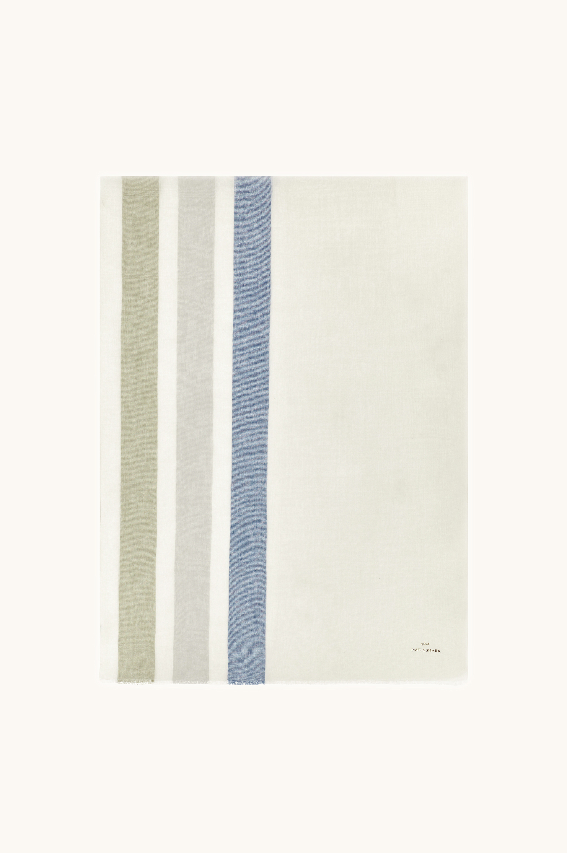 Baumwollschal mit Streifenmuster image number 1