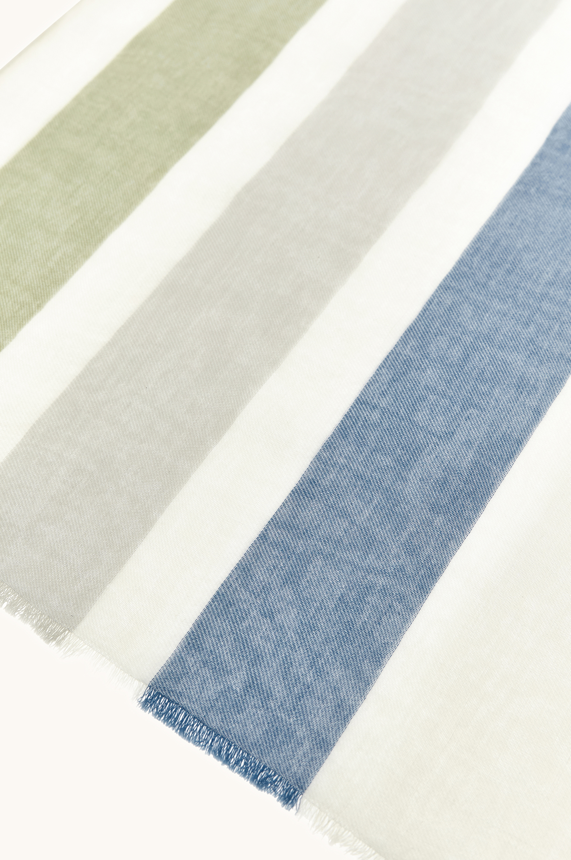 Baumwollschal mit Streifenmuster image number 4
