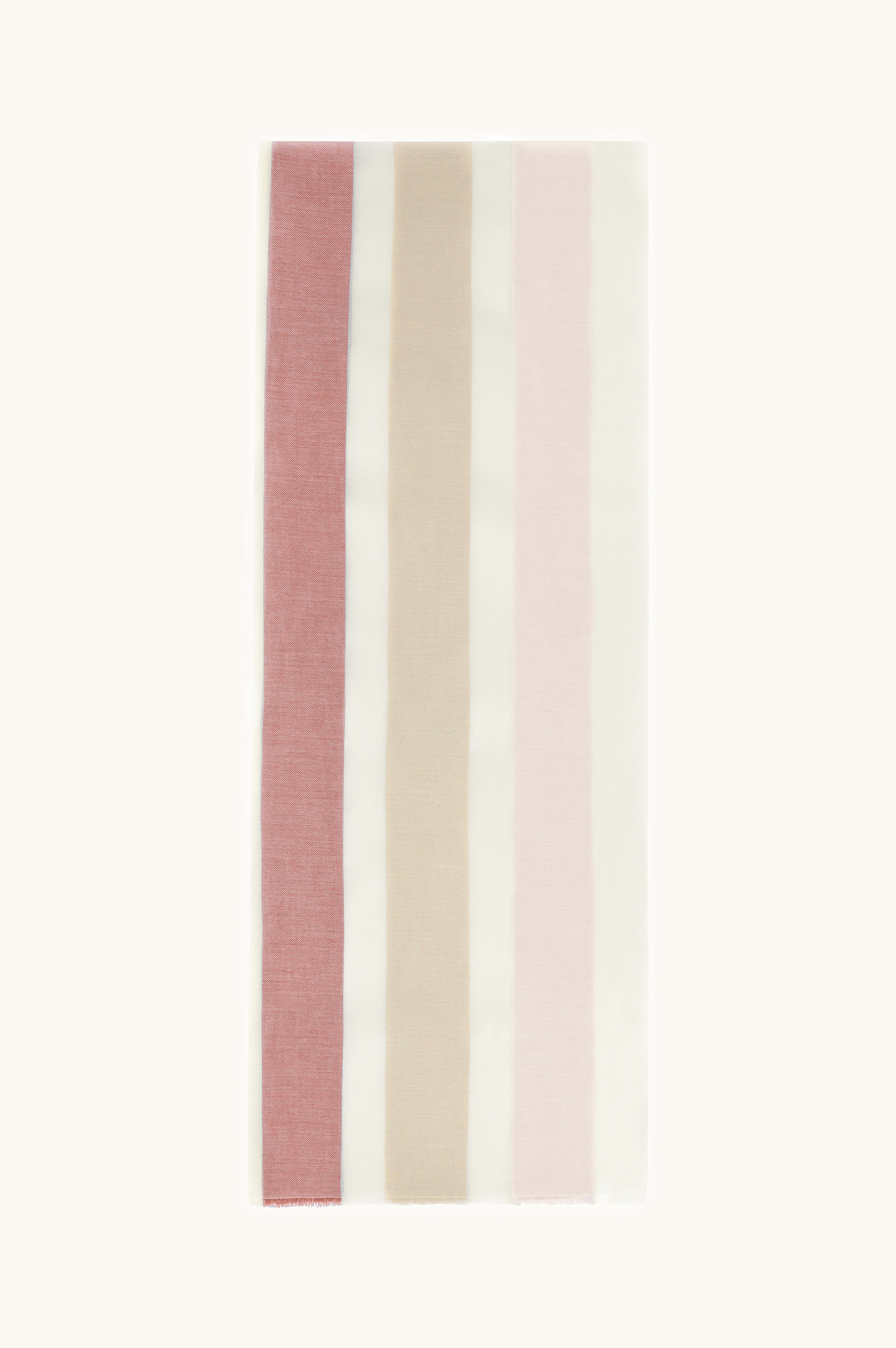 Baumwollschal mit Streifenmuster image number 2