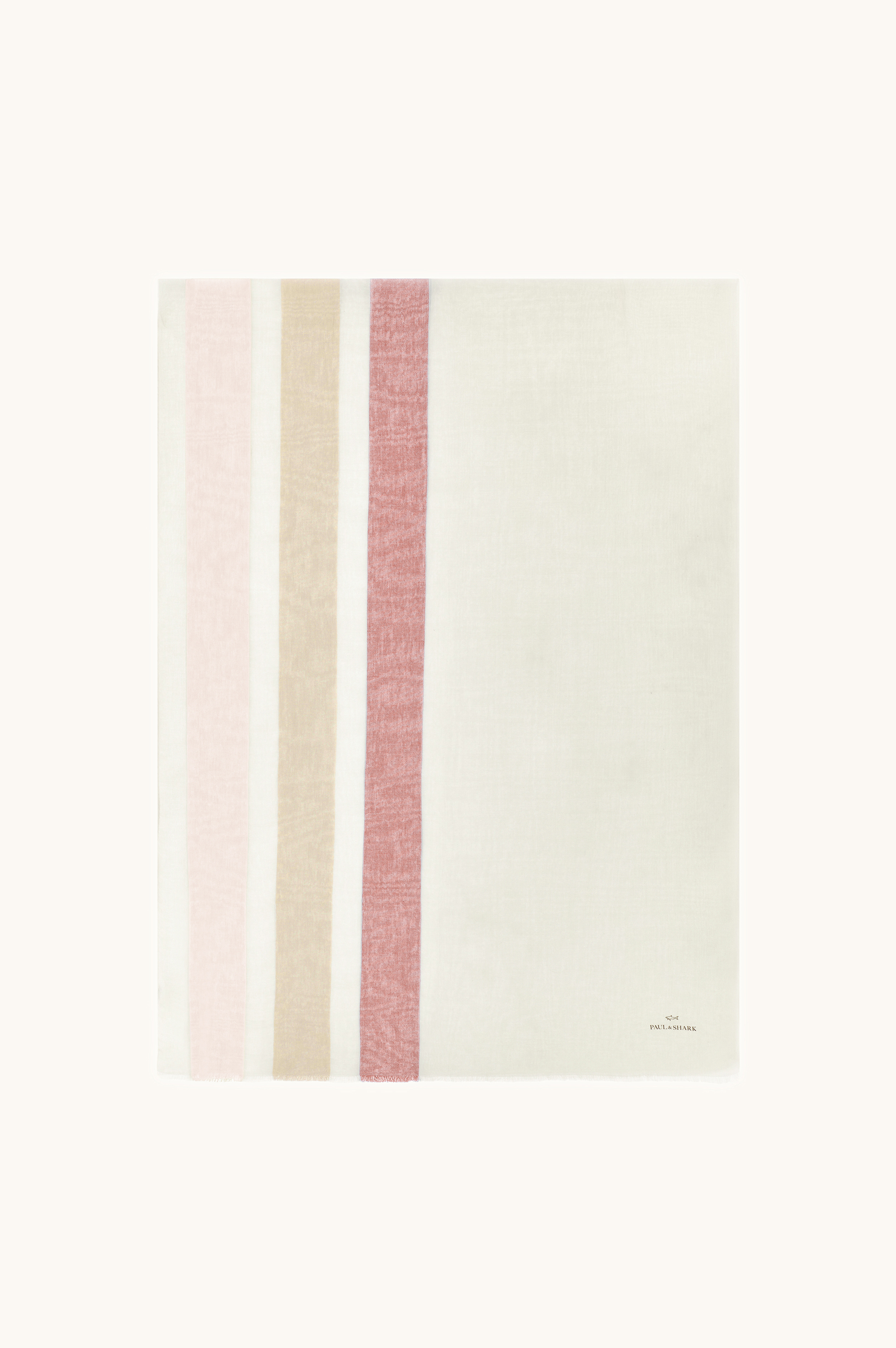 Baumwollschal mit Streifenmuster image number 1