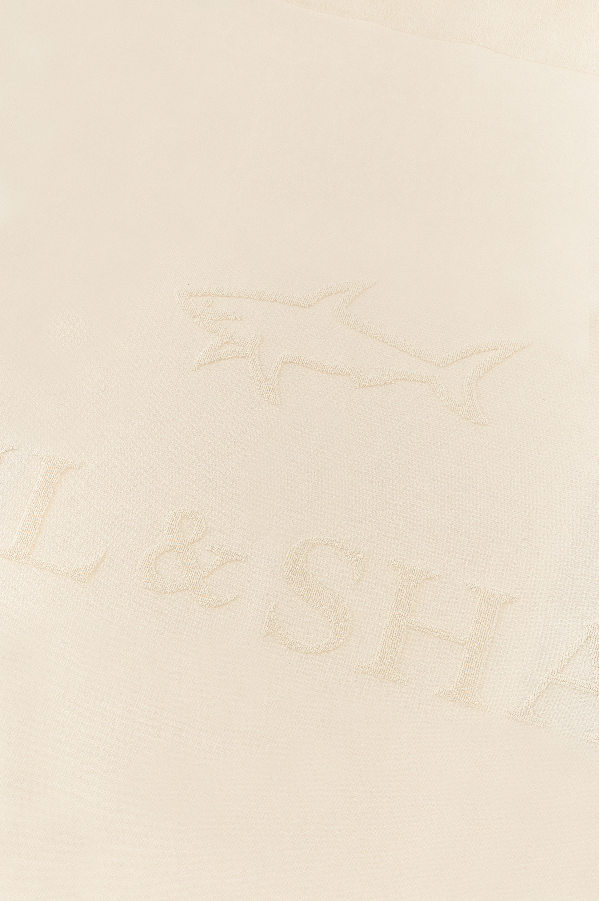 Toalla de playa con logo jacquard image number 1