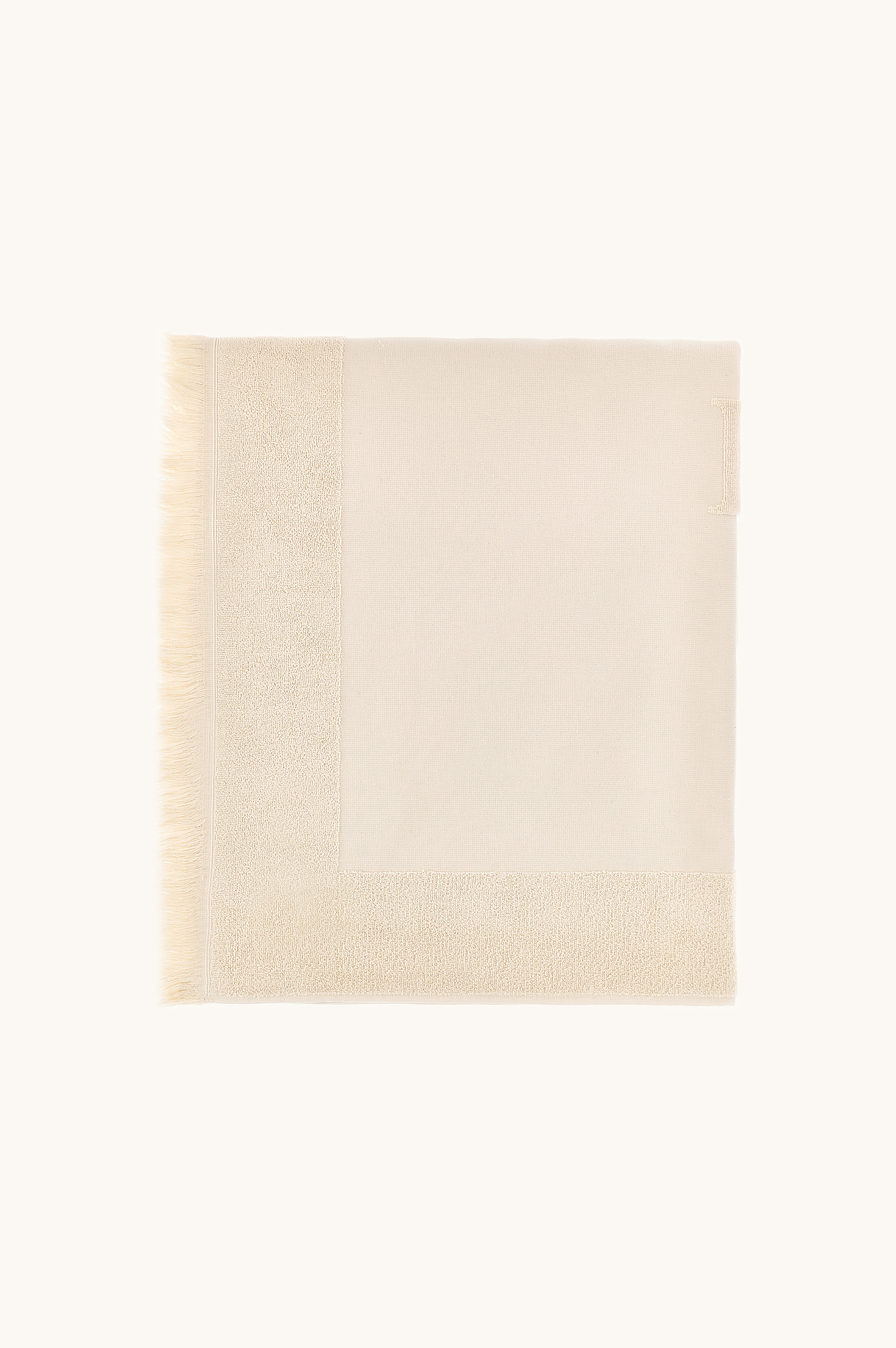 Toalla de playa con logo jacquard image number 0