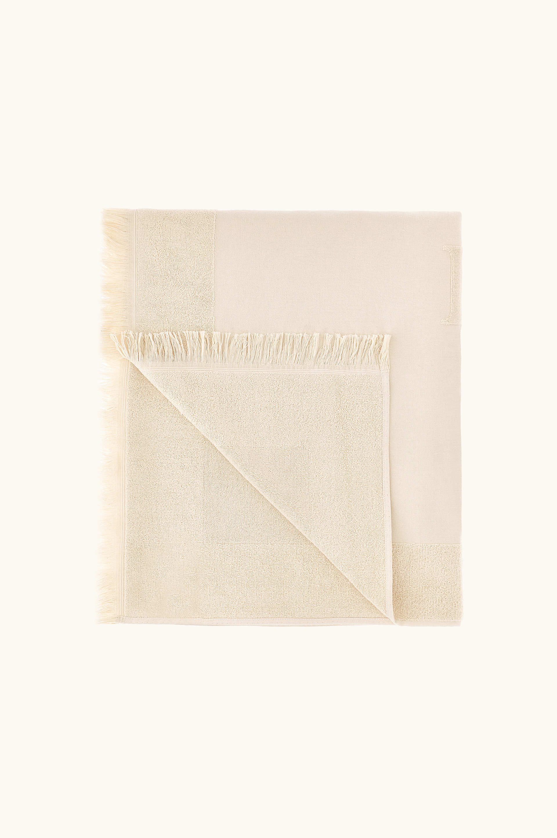 Toalla de playa con logo jacquard image number 2