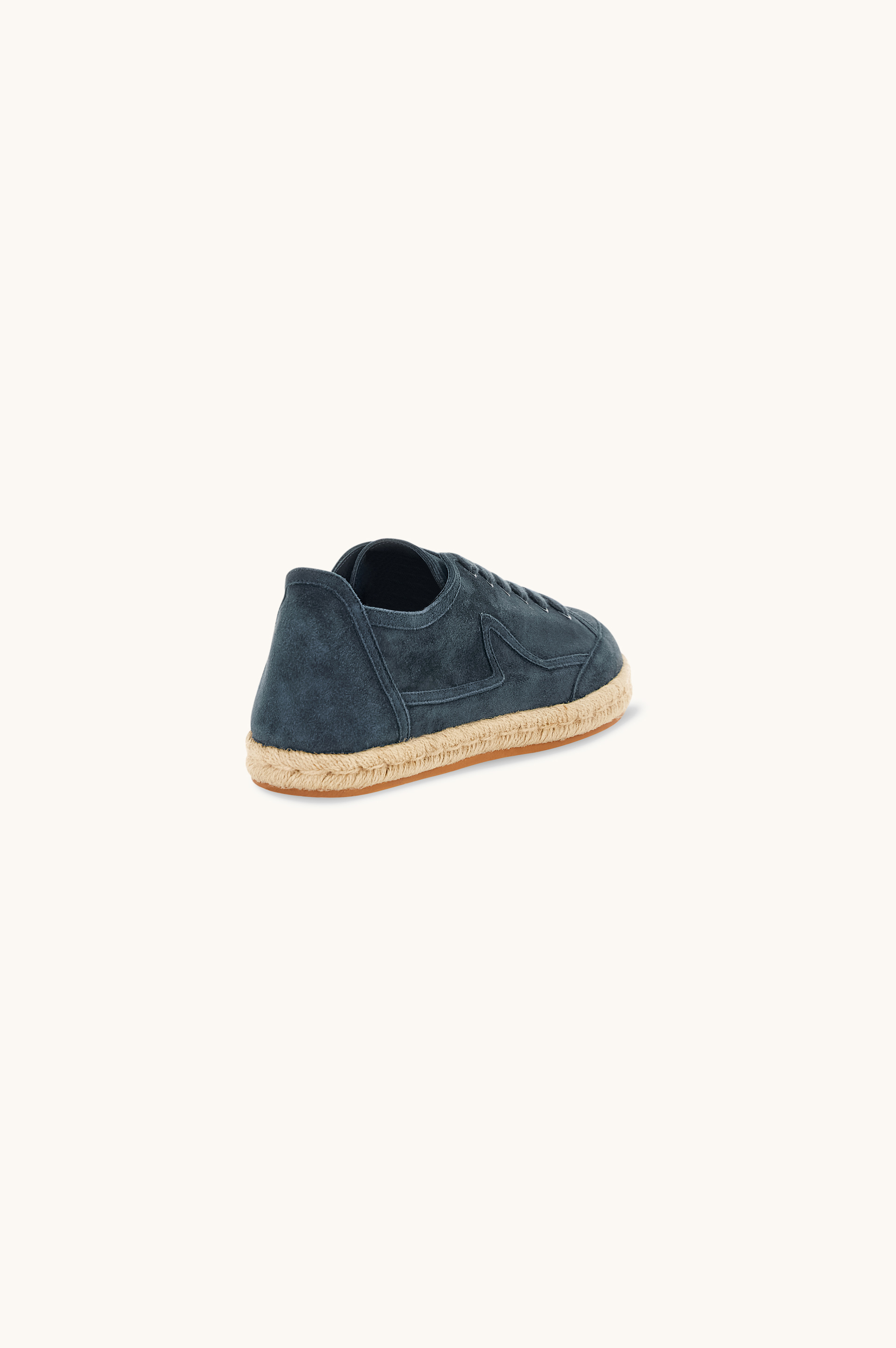 Espadrilles en daim &agrave; lacets image number 1
