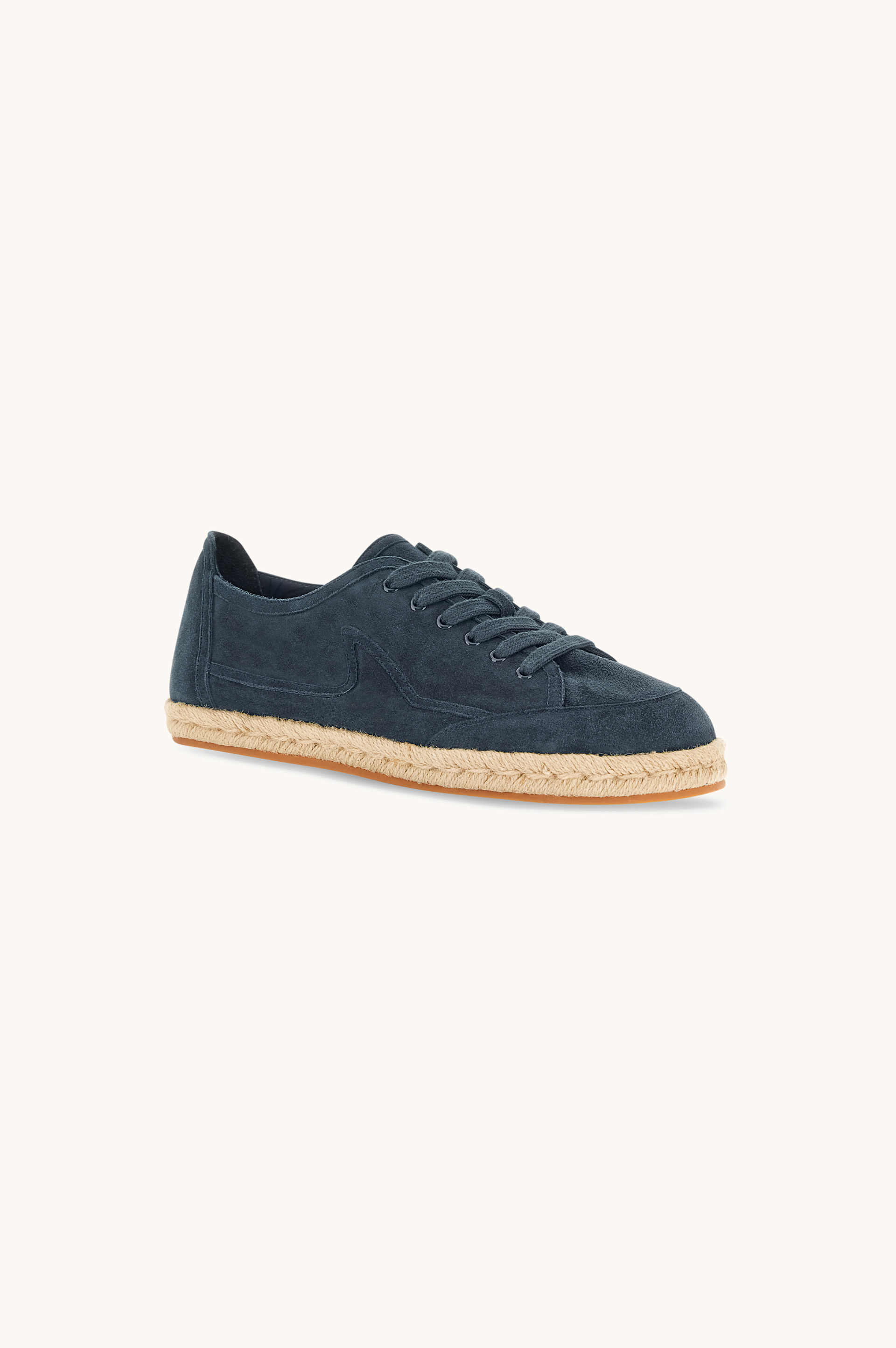 Espadrilles en daim &agrave; lacets image number 2