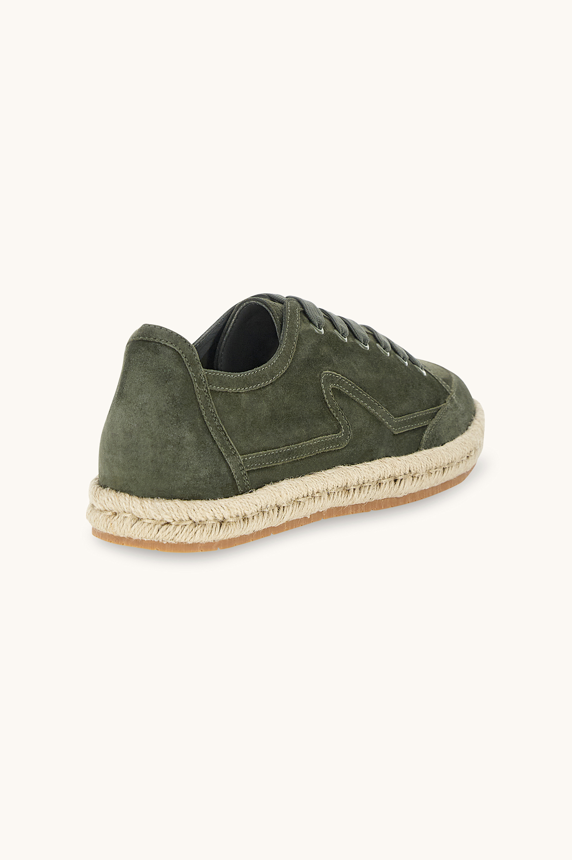 Suede lace-up espadrilles image number 1
