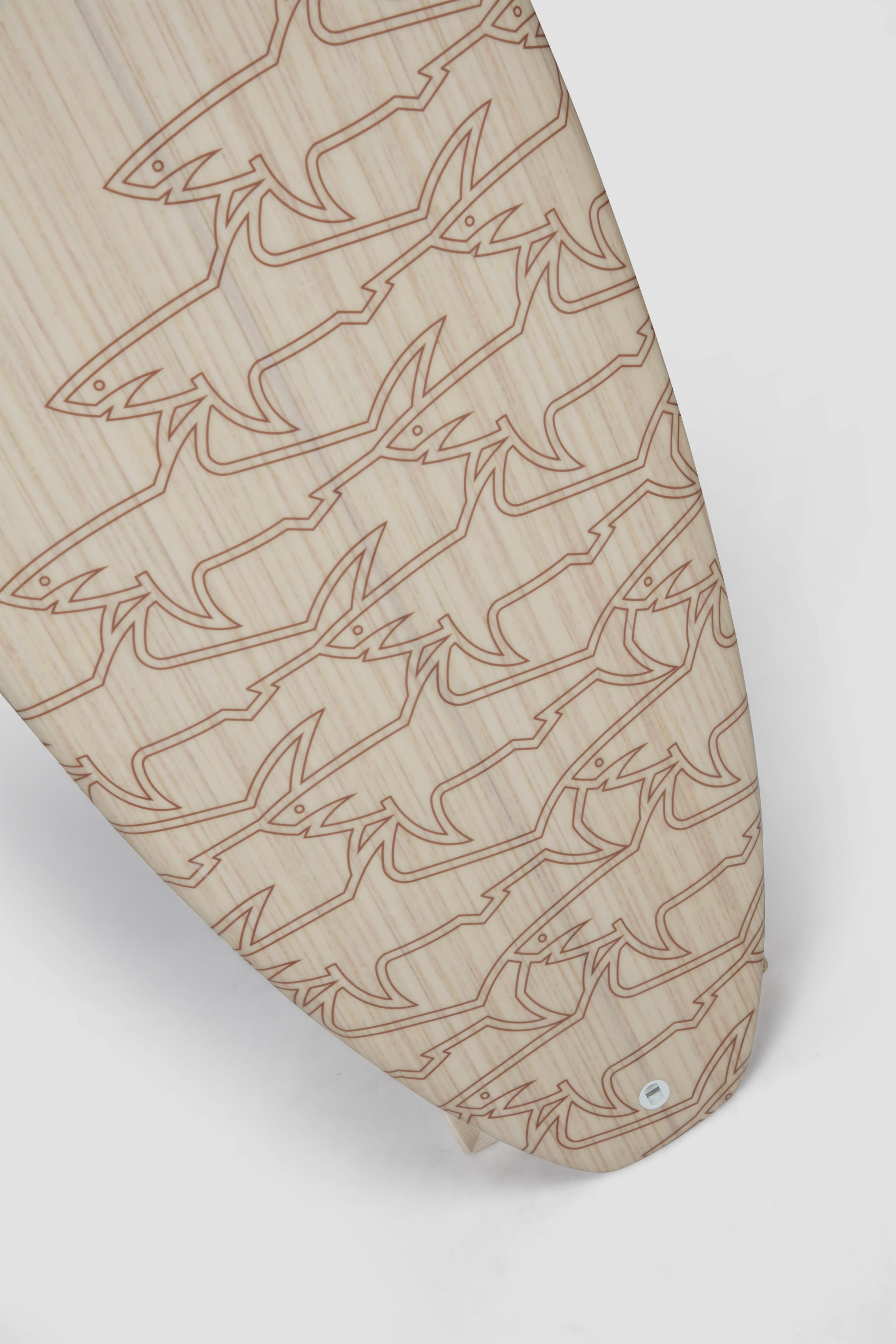 Surfboard with shark pattern image number 5