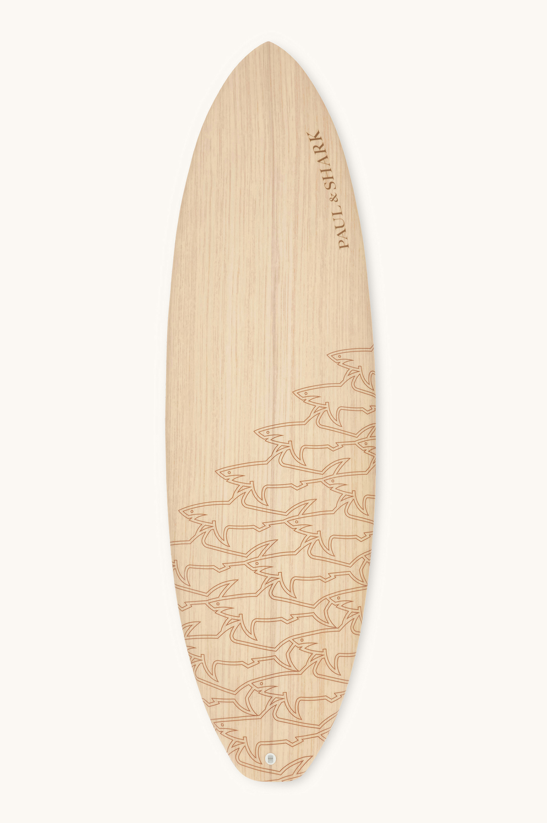 Surfboard with shark pattern image number 0