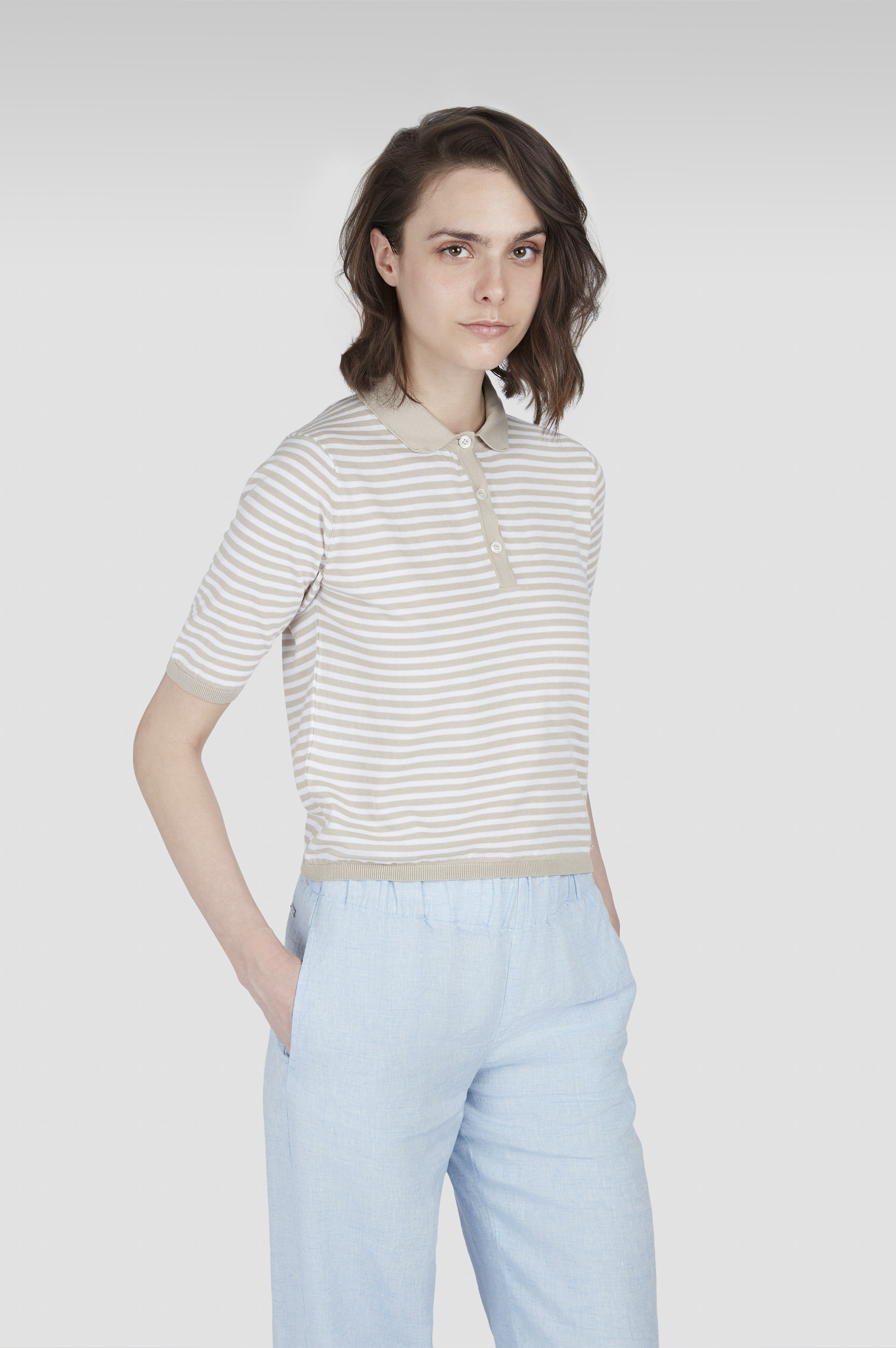 Polo in Fresco cotone image number 0