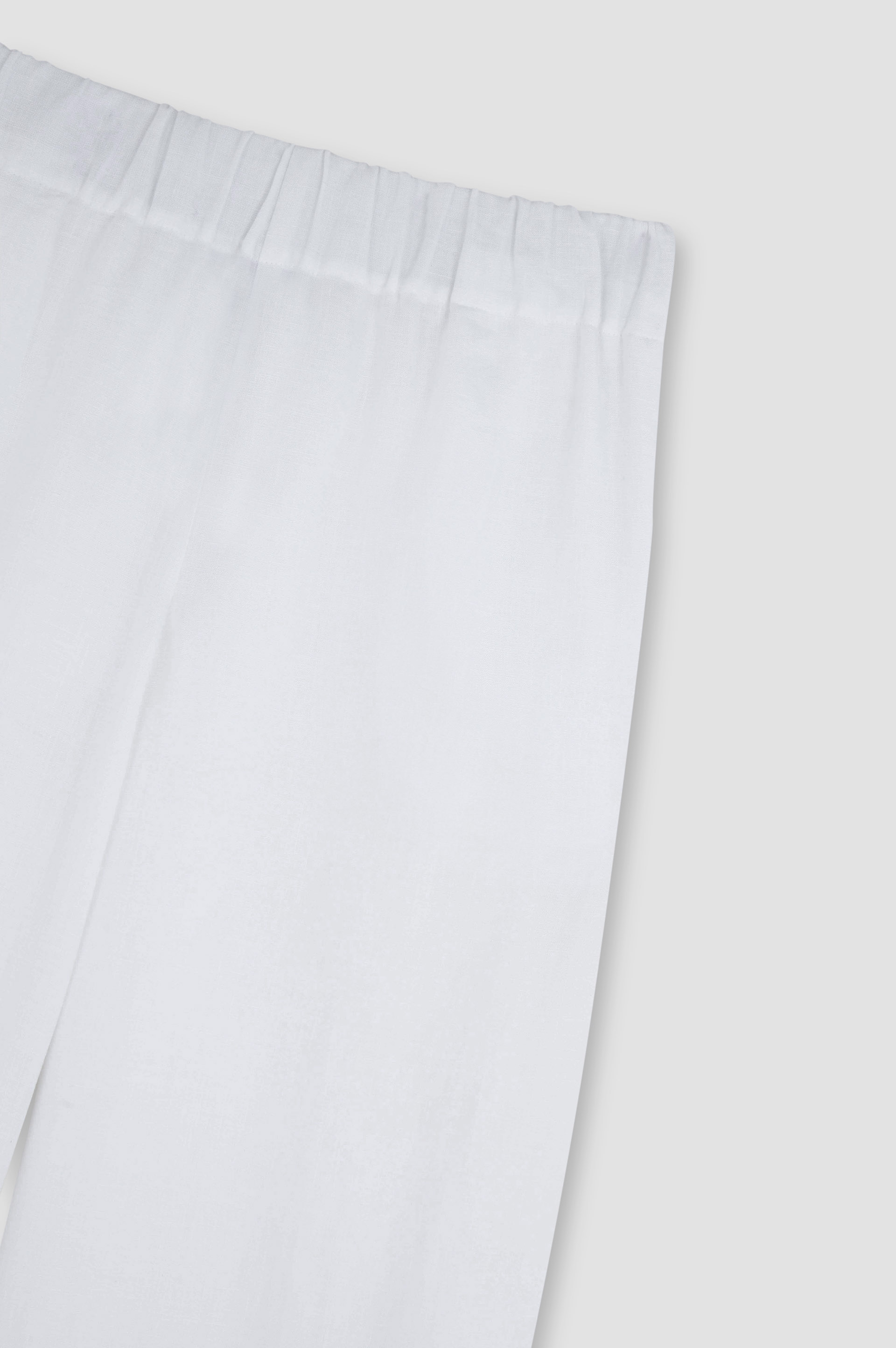 Linen Wide-Leg Trousers image number 5
