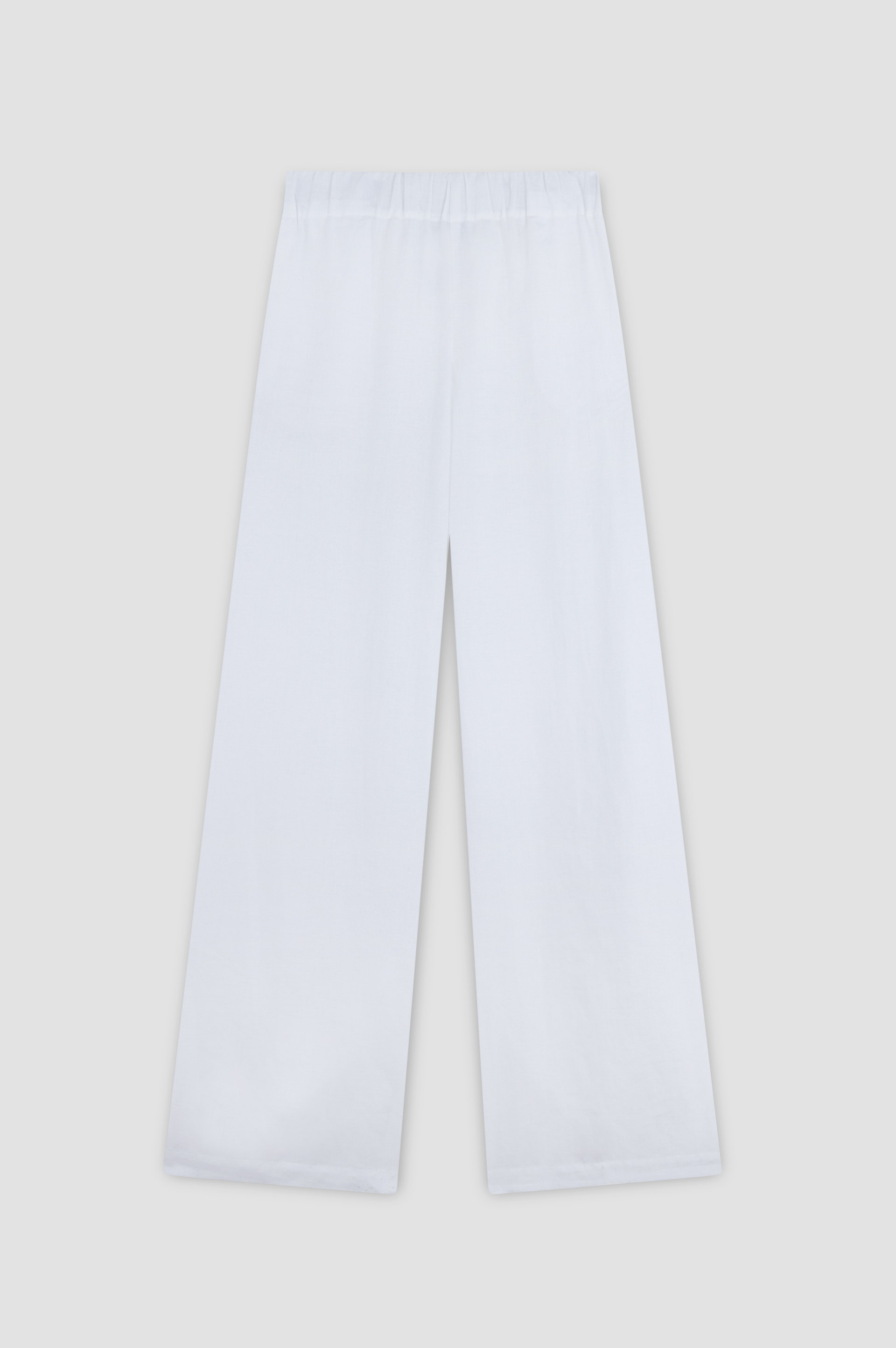 Linen Wide-Leg Trousers image number 1