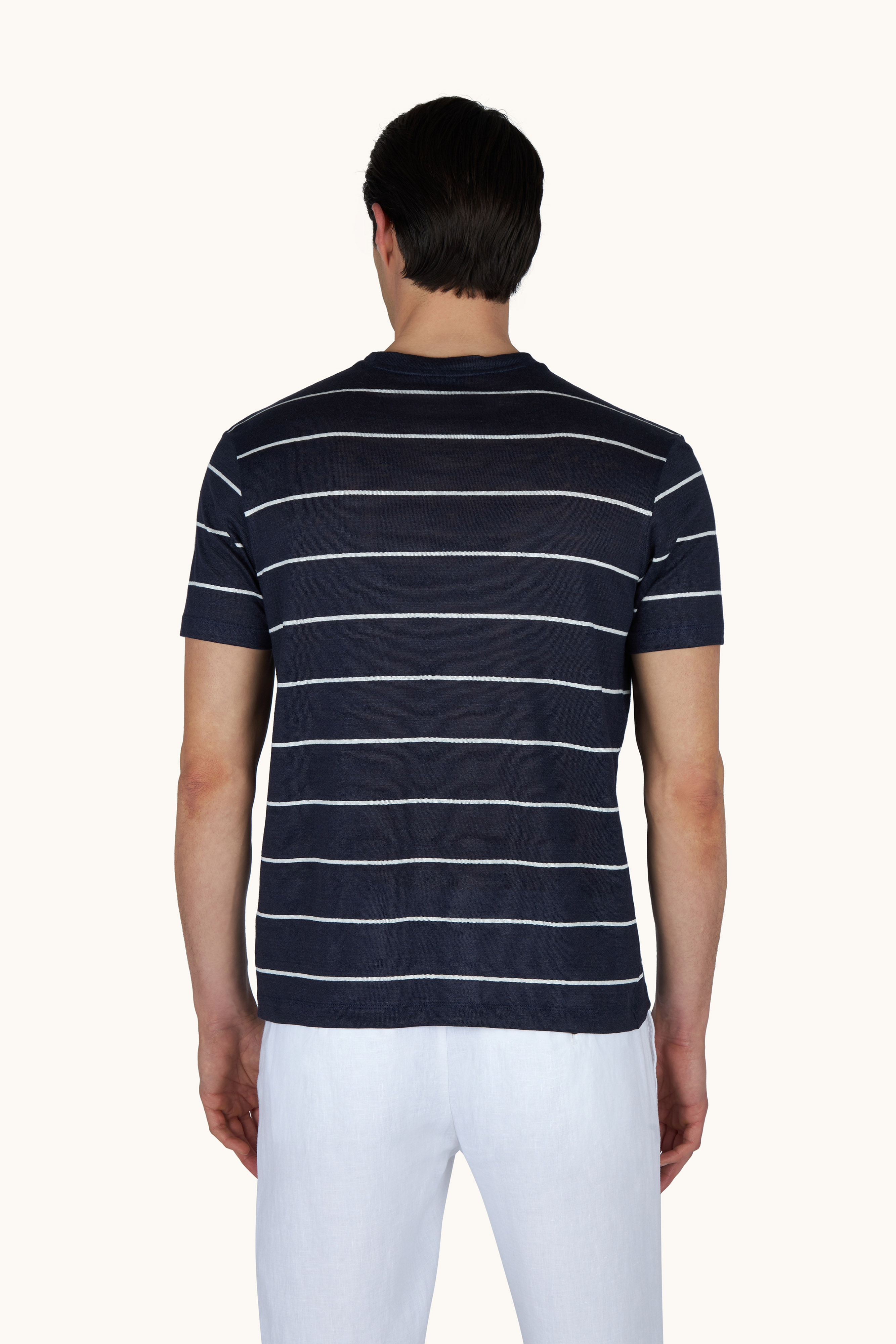 Pure linen jersey T-shirt image number 3