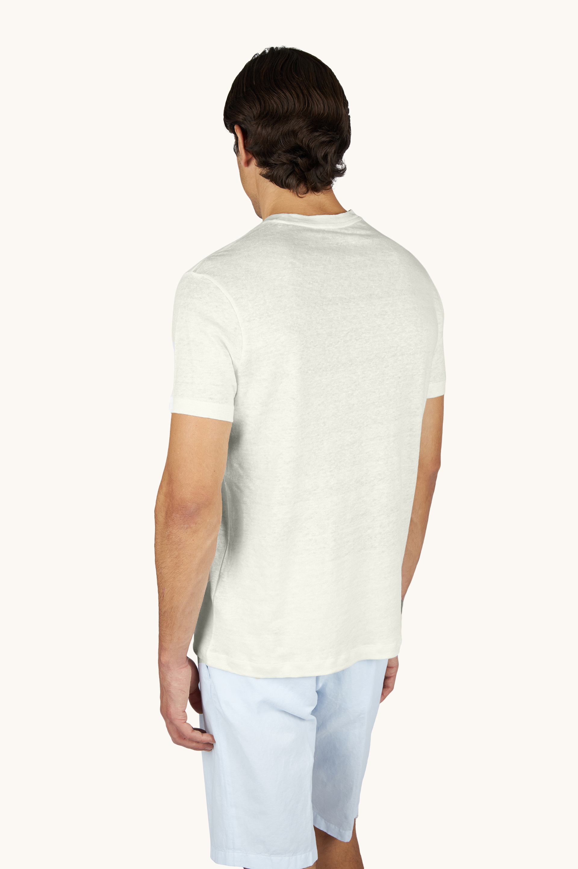 Pure linen jersey T-Shirt image number 3