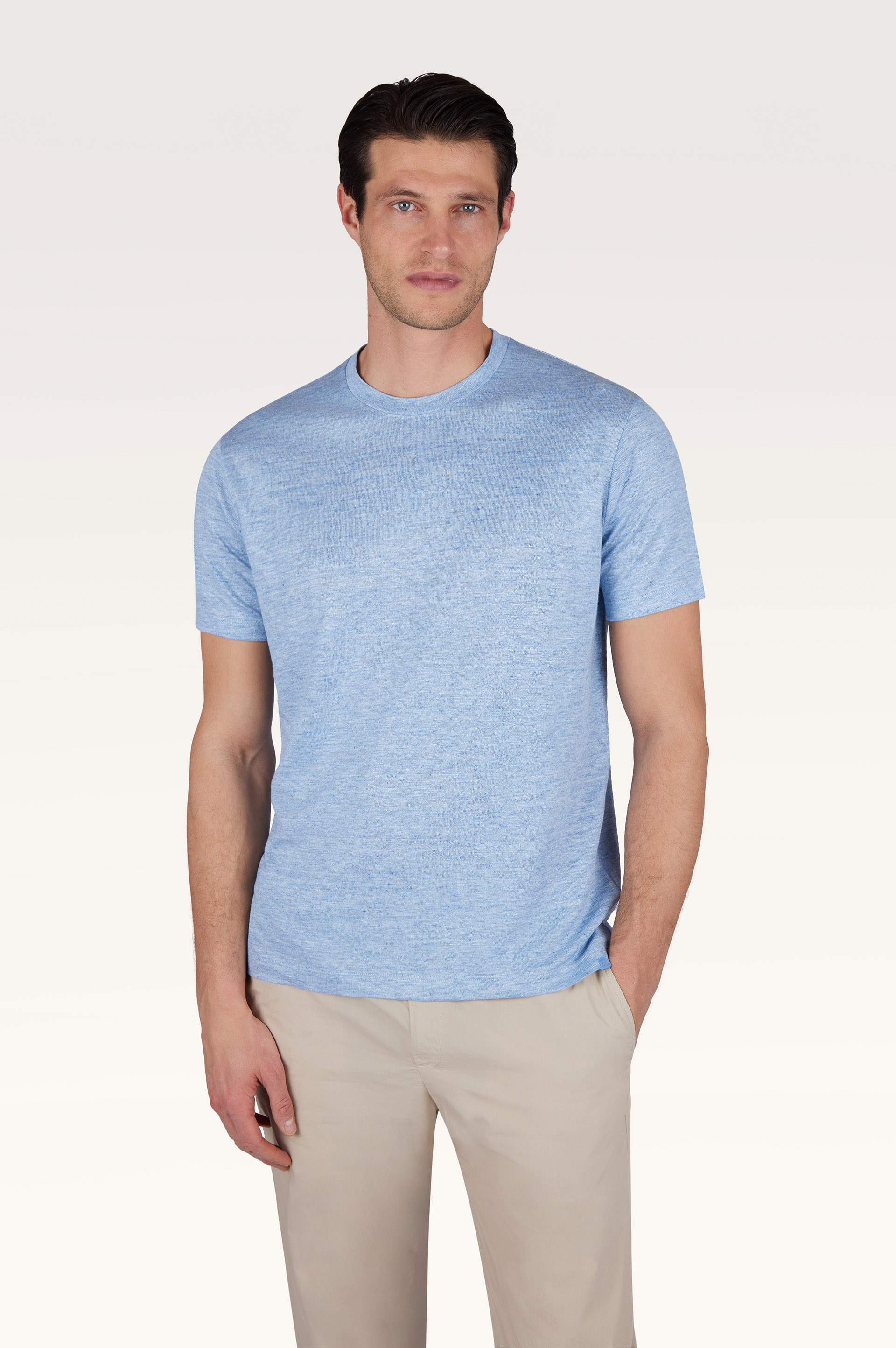 Camiseta de jersey de lino puro image number 0