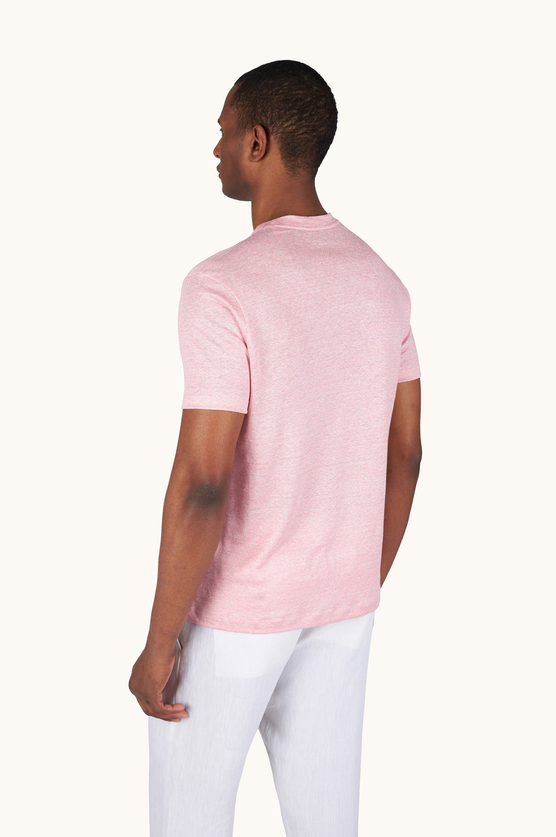 Camiseta de jersey de lino puro image number 3