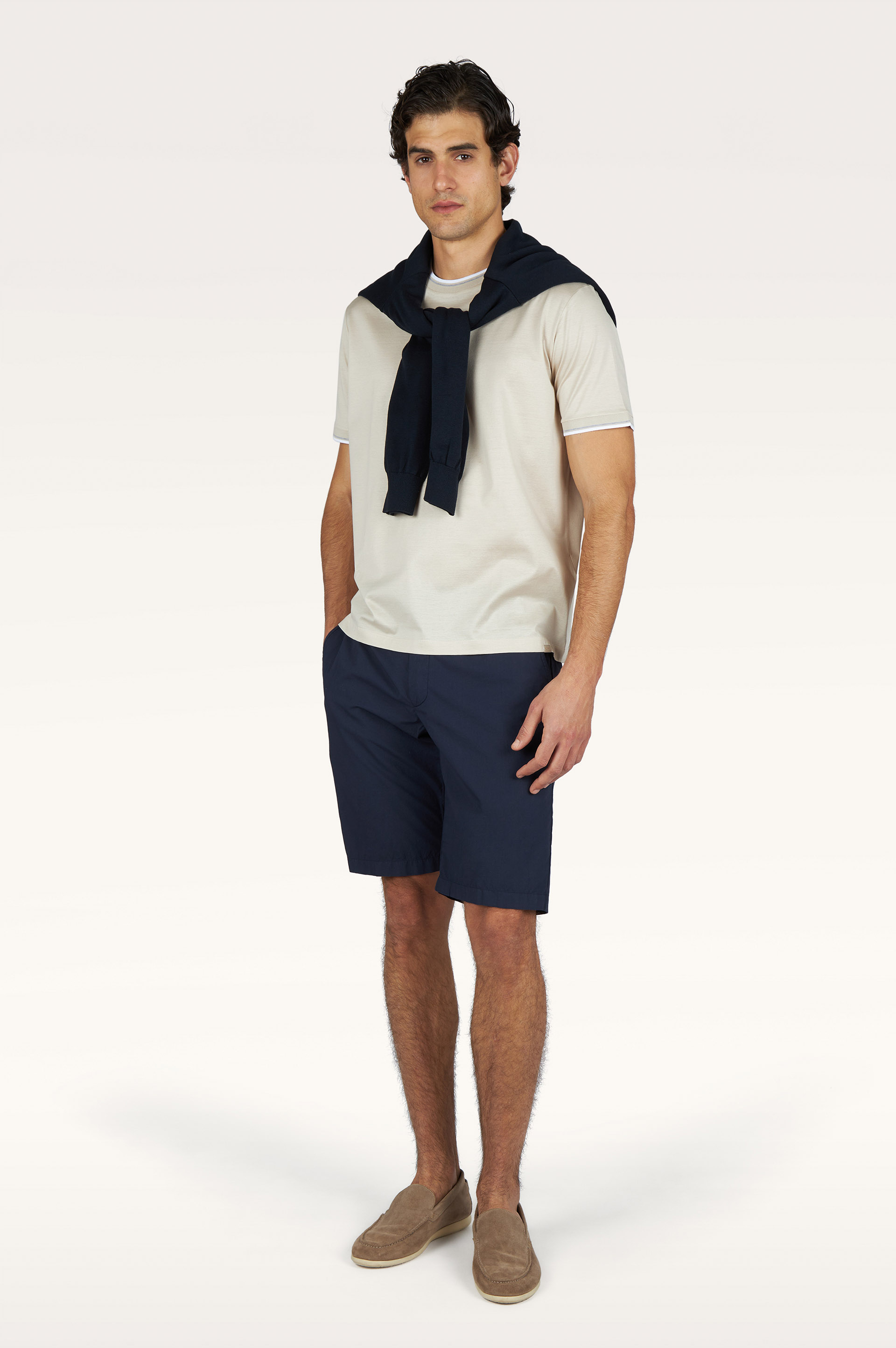 Camiseta de jersey de algod&oacute;n doble mercerizado image number 2