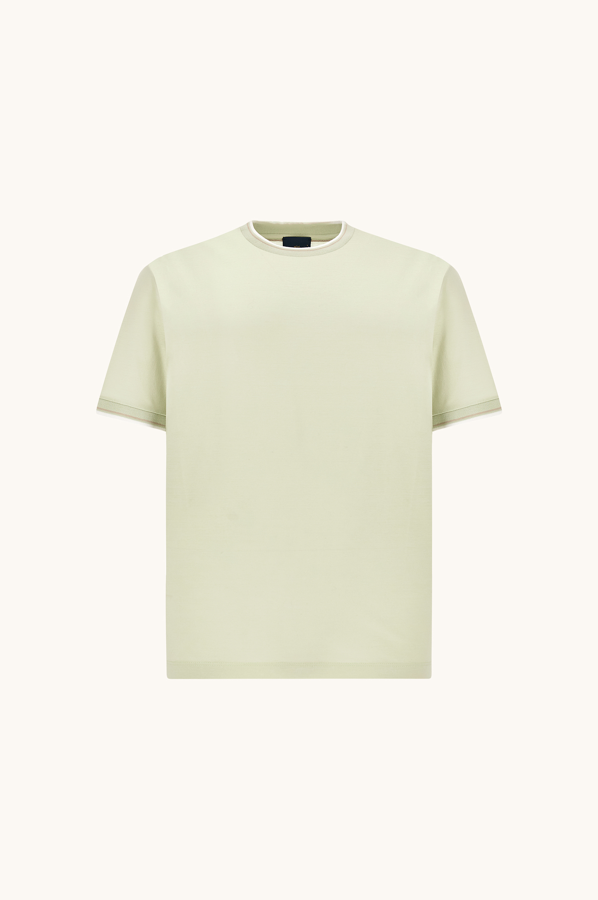 T-Shirt en jersey de coton double merceris&eacute; image number 1