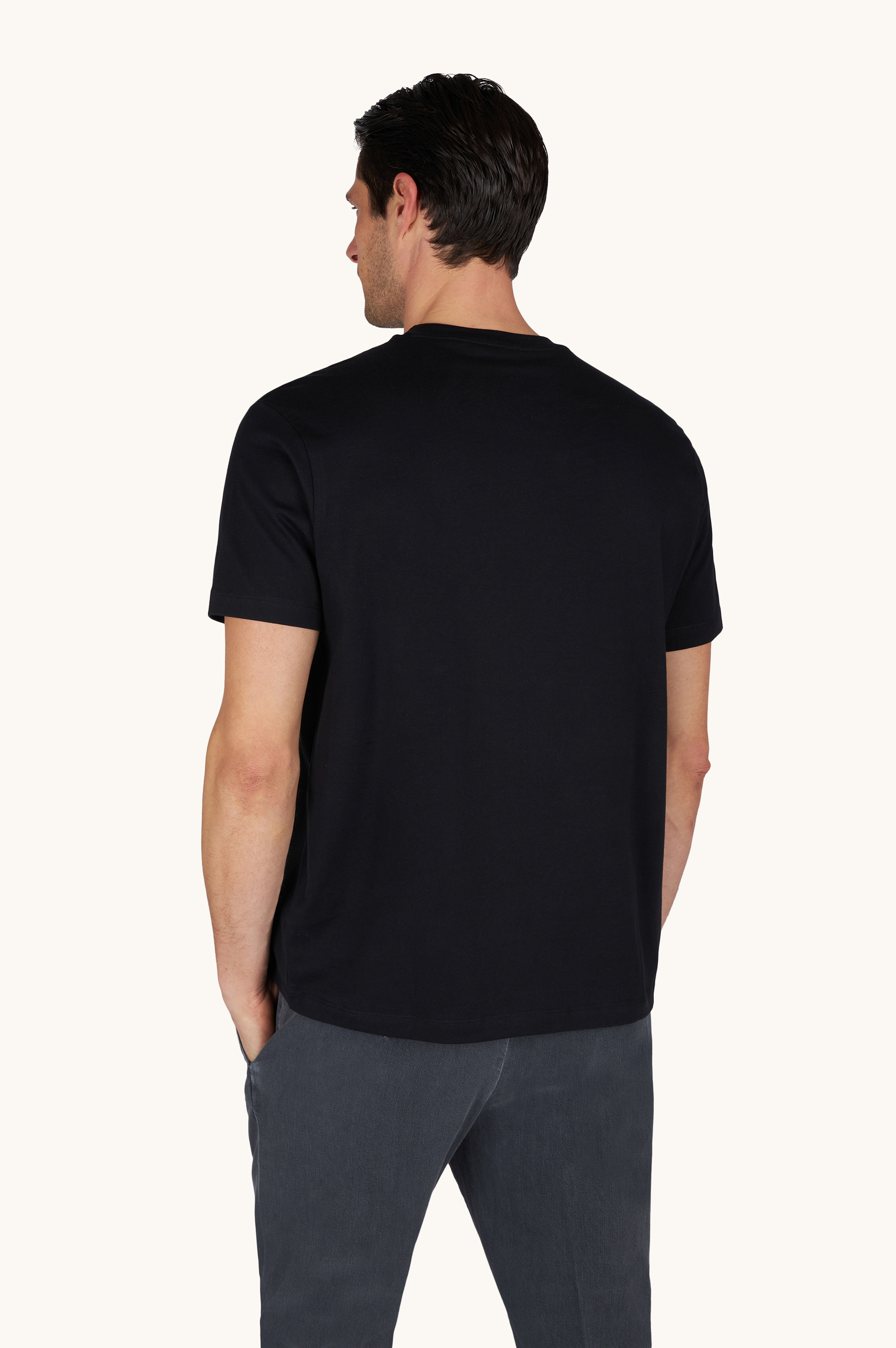 T-shirt en jersey de coton l&eacute;ger avec imprim&eacute; image number 3