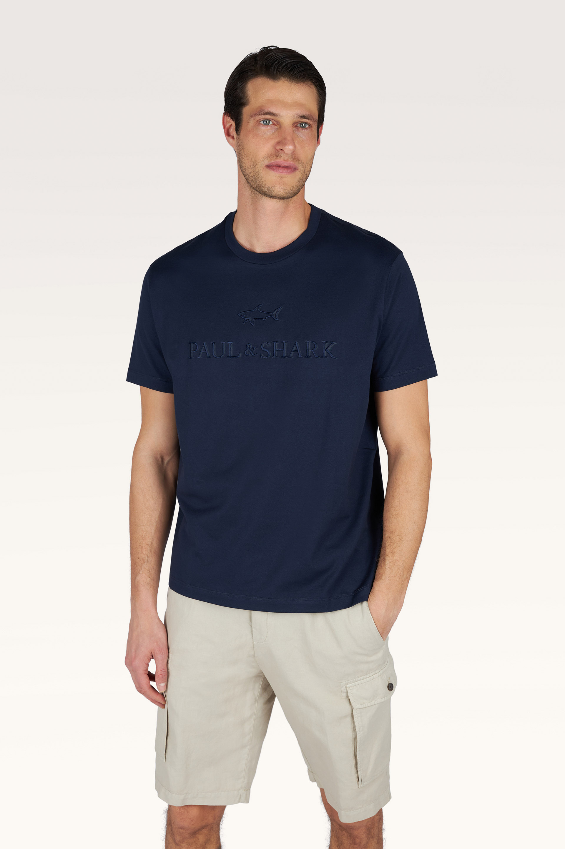 T-shirt en jersey de coton l&eacute;ger avec imprim&eacute; image number 0