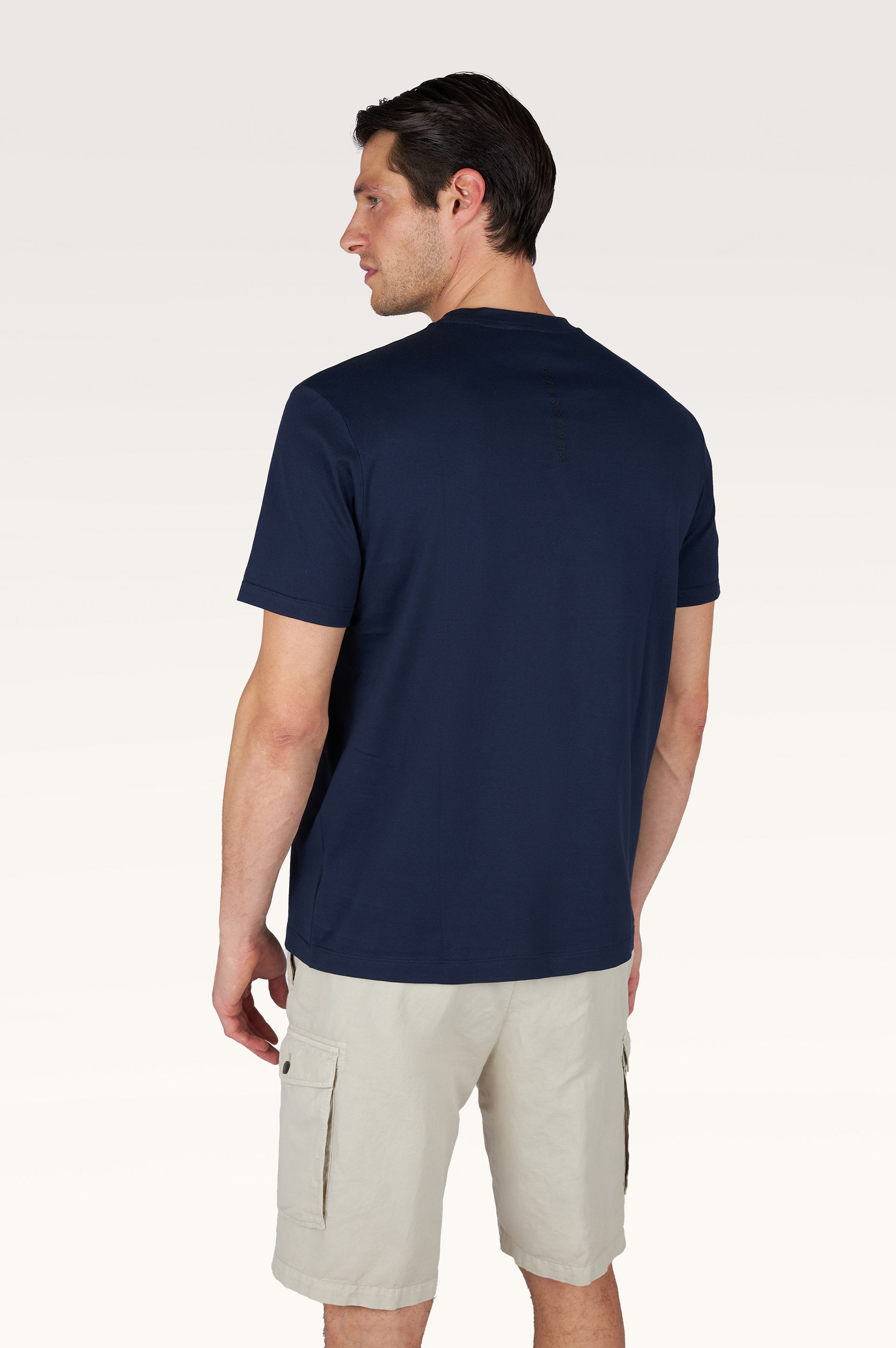 Lightweight cotton jersey T-shirt with print image number 2