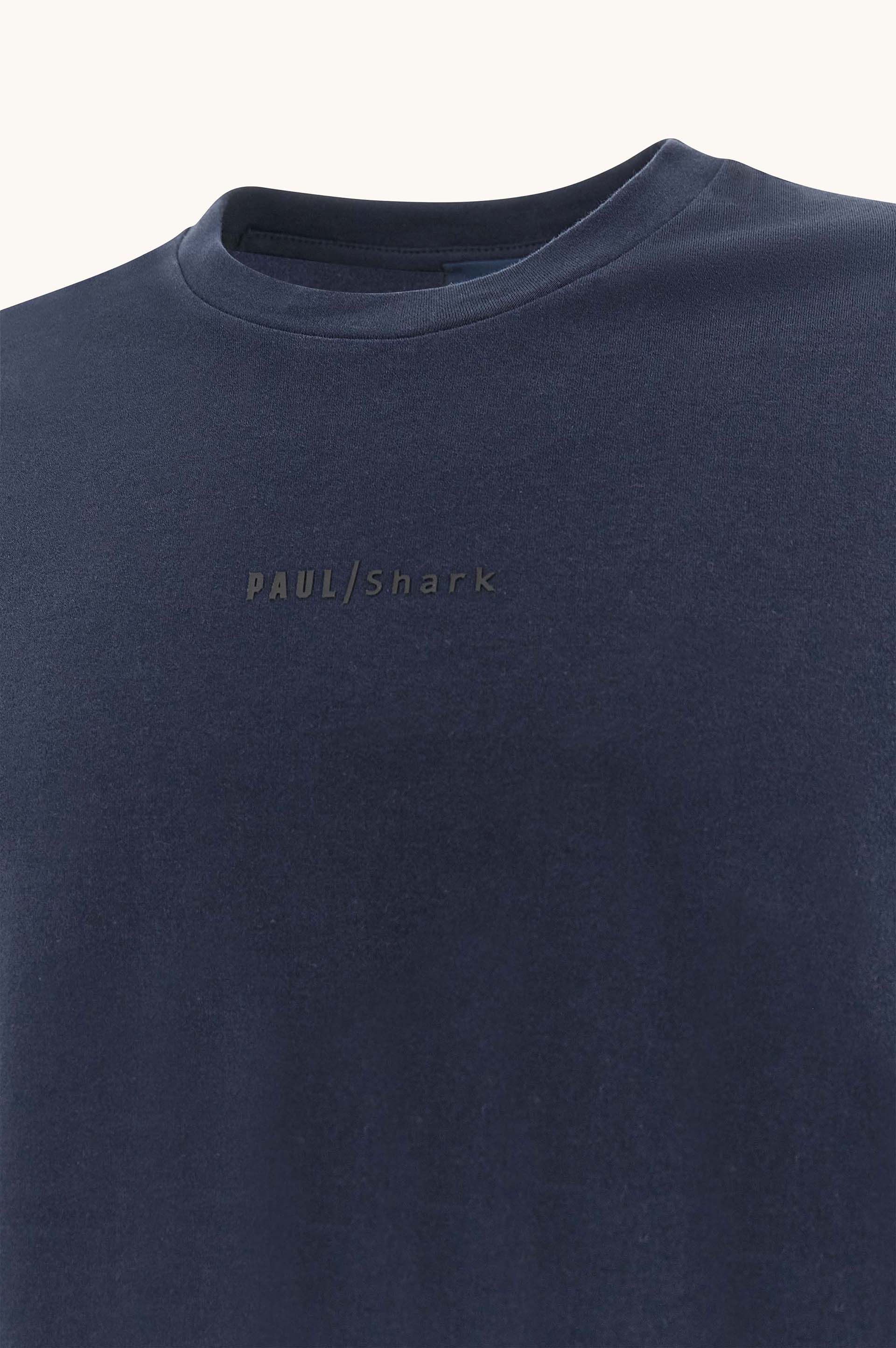 Lightweight cotton jersey T-shirt with print image number 5