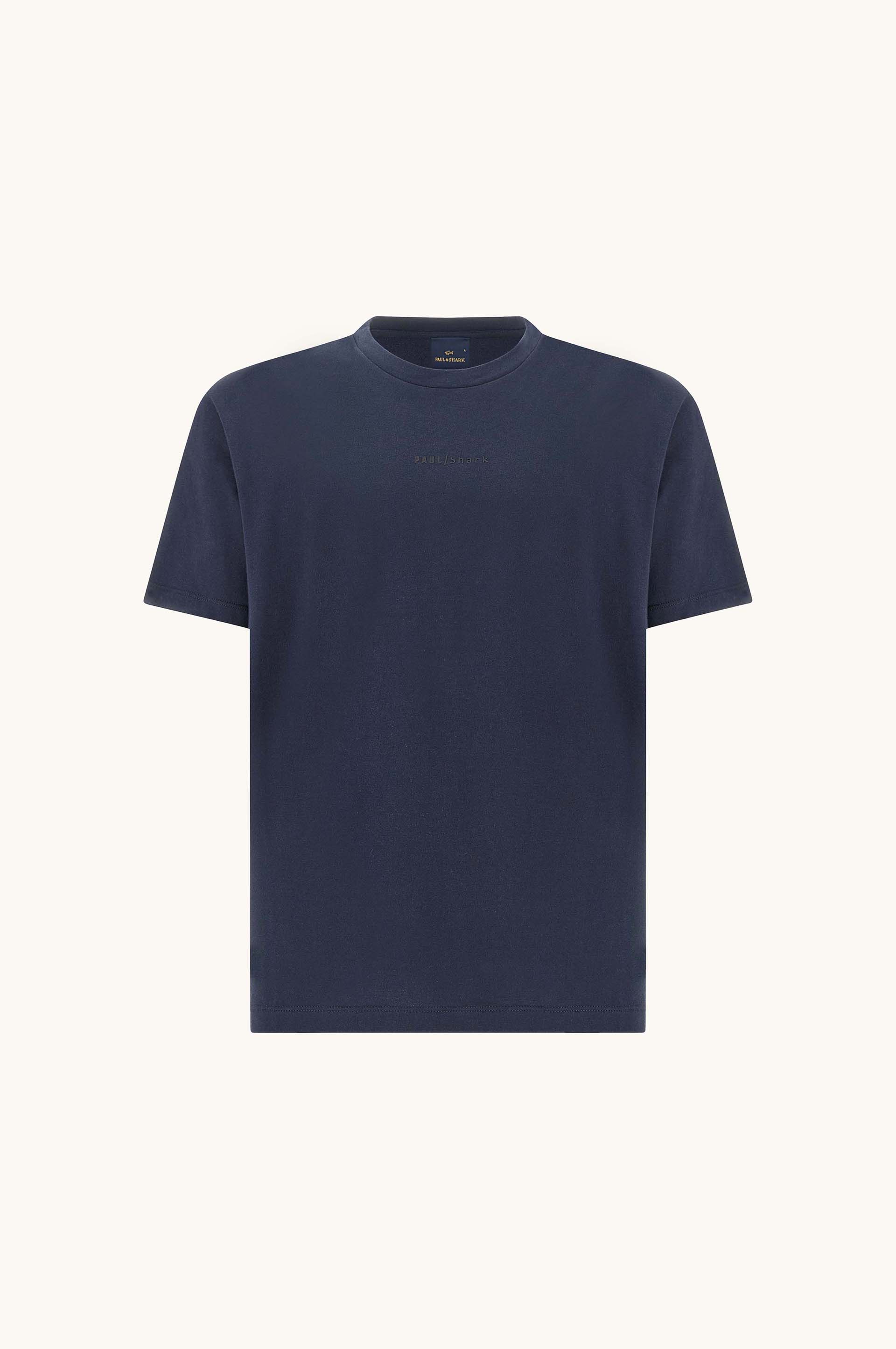 Lightweight cotton jersey T-shirt with print image number 1