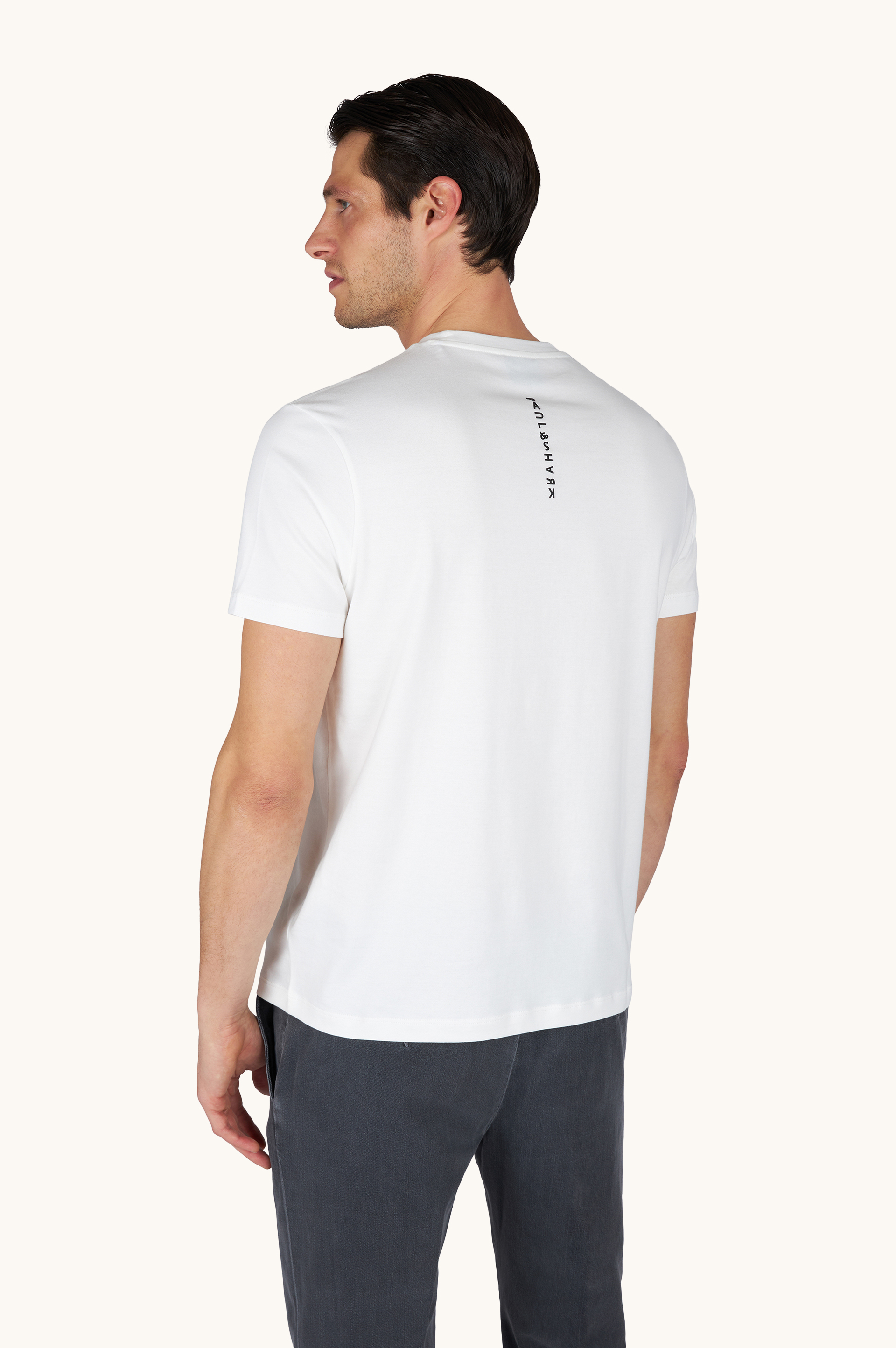 T-shirt en jersey de coton l&eacute;ger avec imprim&eacute; image number 3