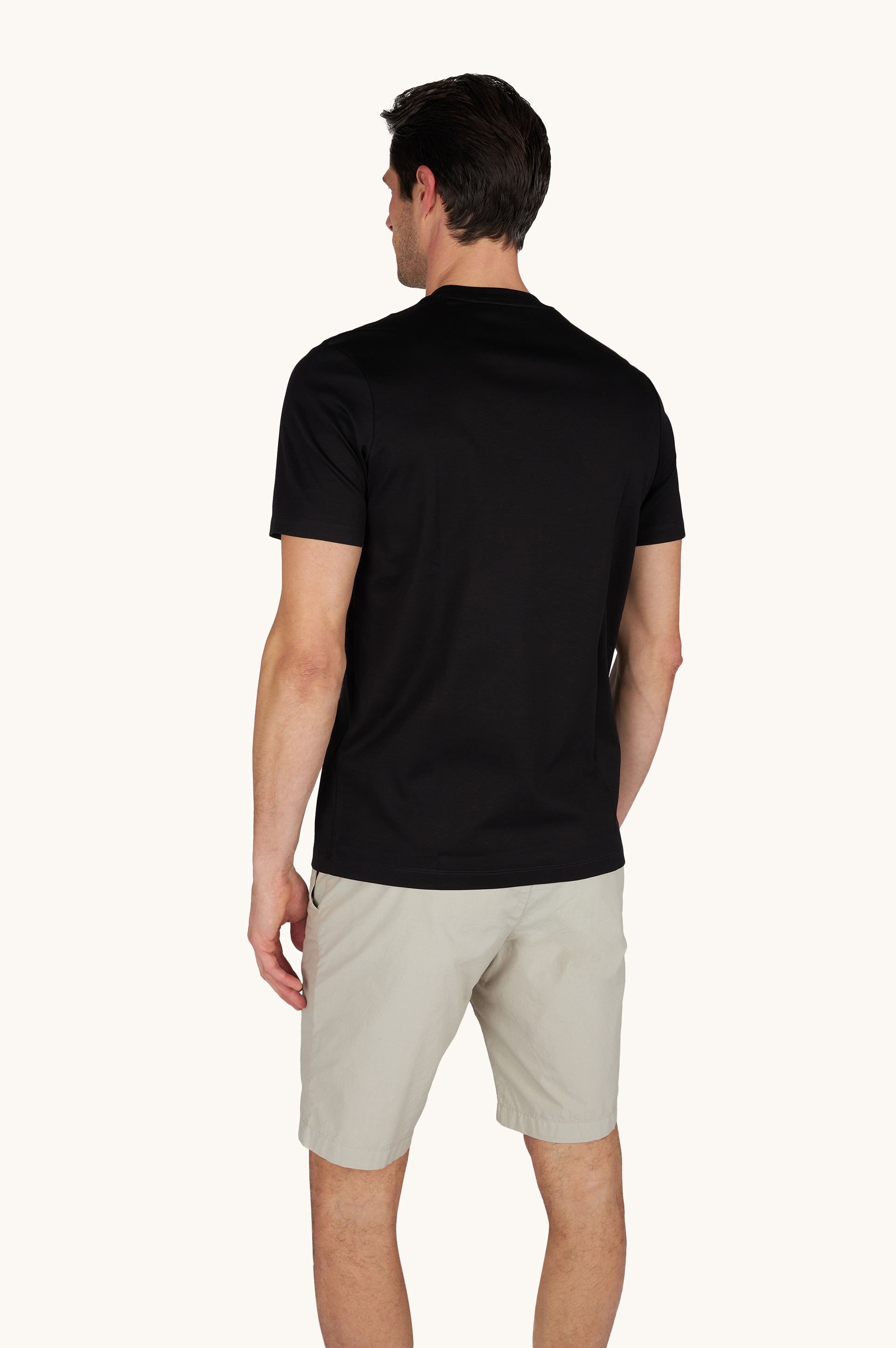 Camiseta de algod&oacute;n Aqua touch con bordado de logo image number 3