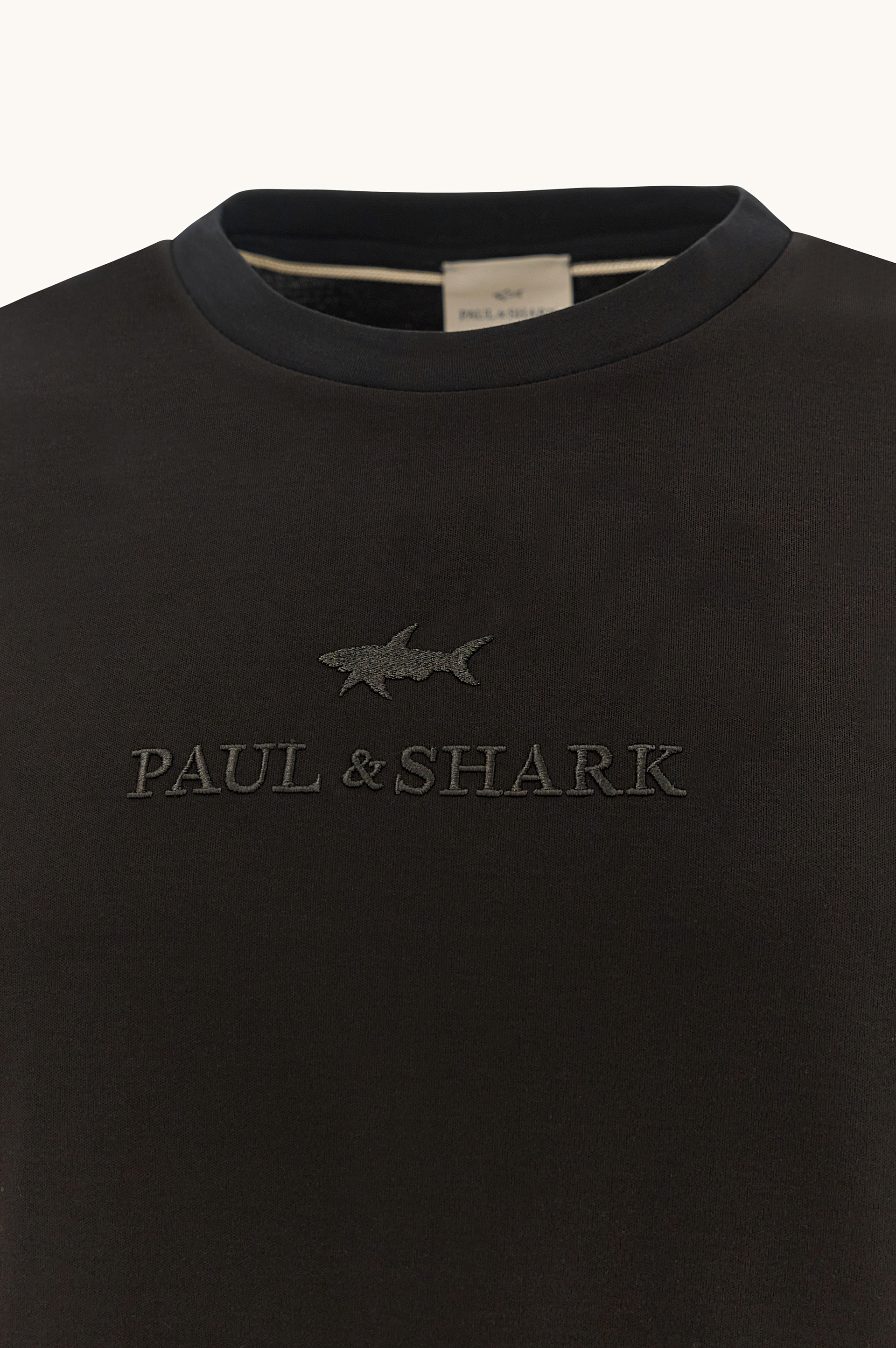 Camiseta de algod&oacute;n Aqua touch con bordado de logo image number 5