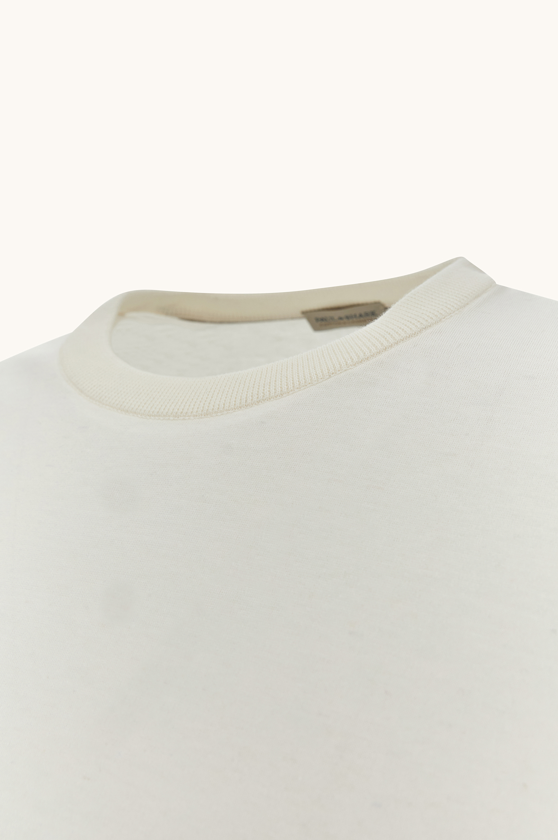 棉羊绒 T 恤 image number 1