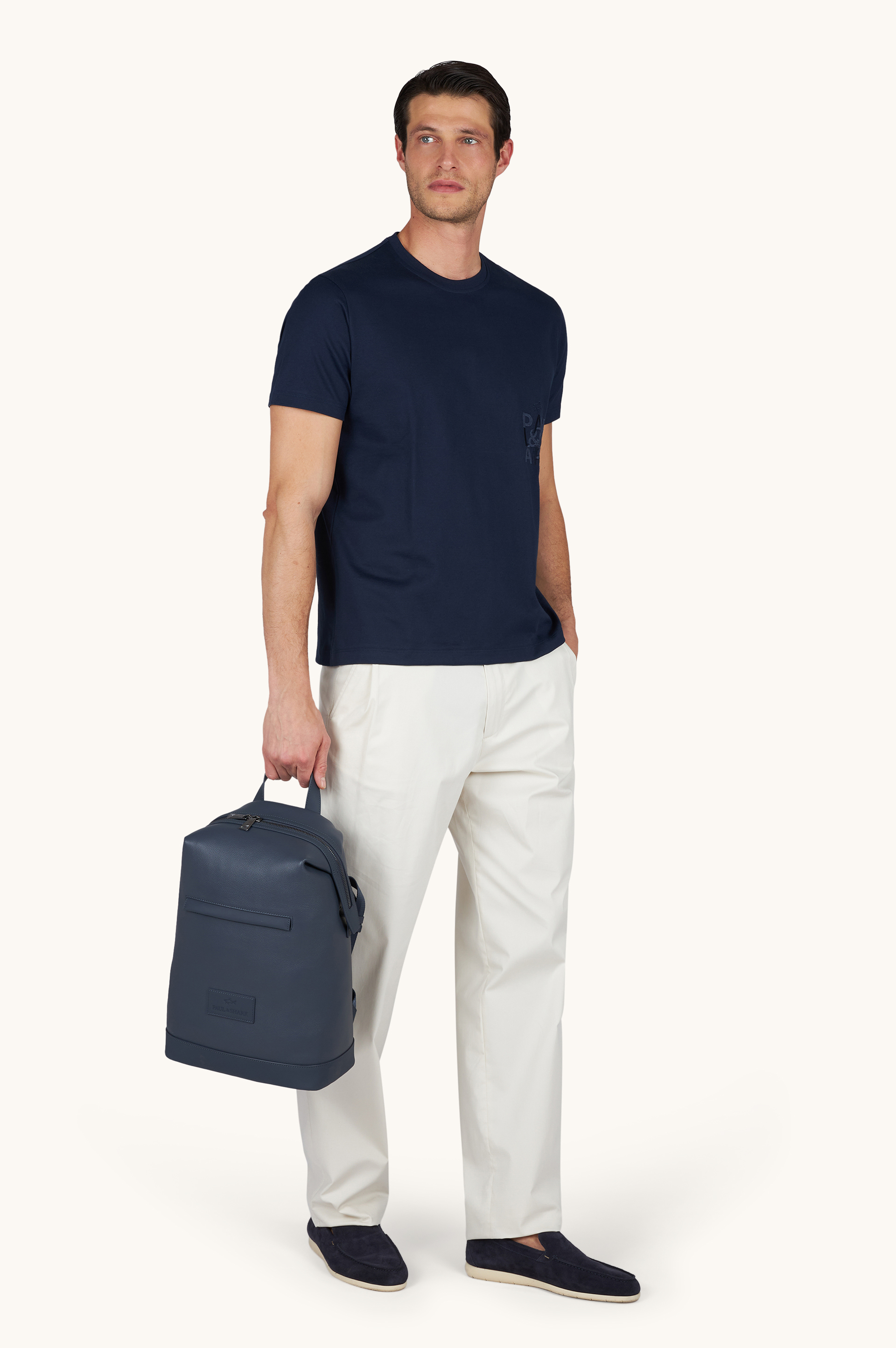 T-shirt en jersey de coton avec broderie image number 2