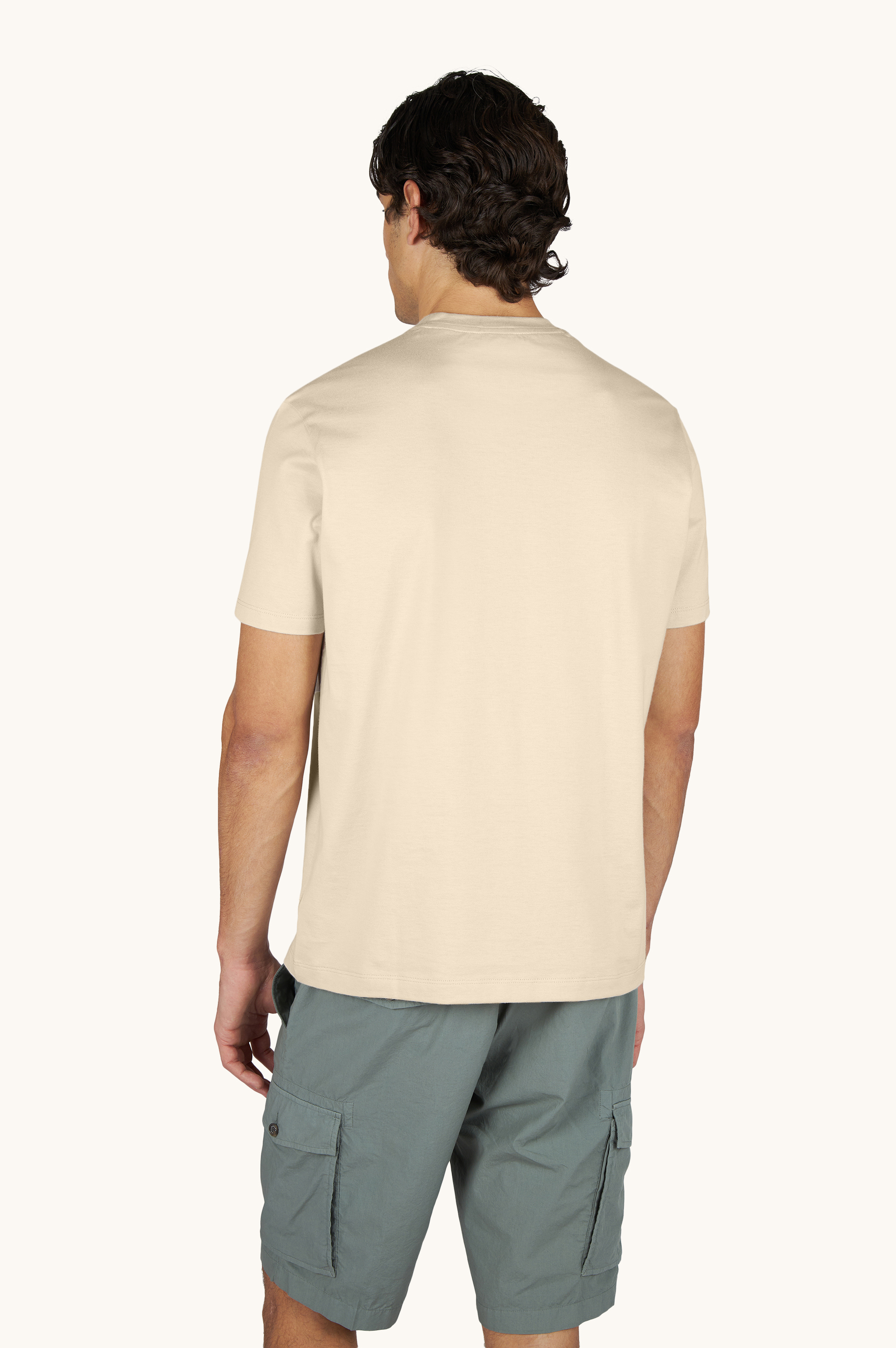 T-Shirt en jersey de coton avec broderie image number 3