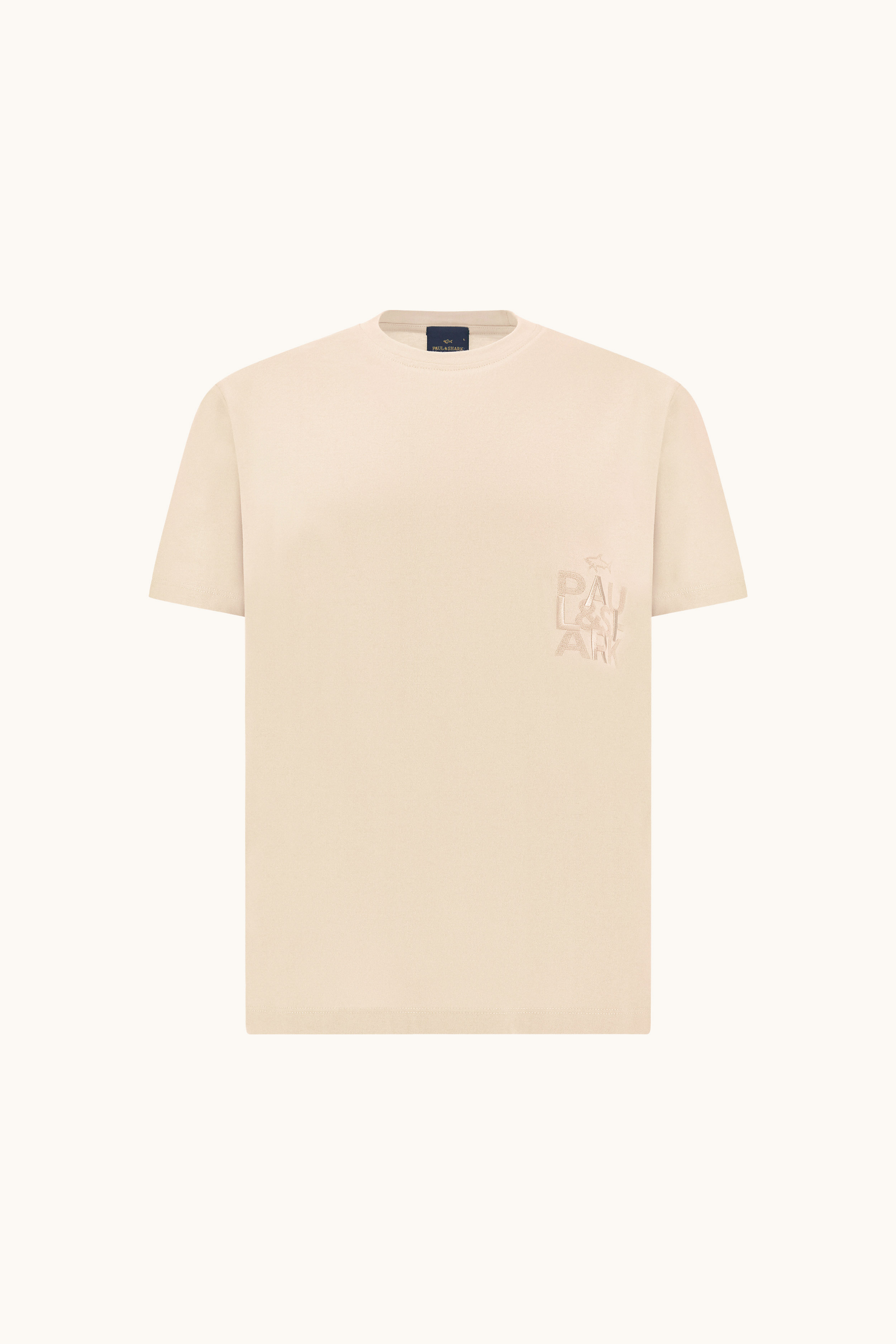 T-Shirt en jersey de coton avec broderie image number 1