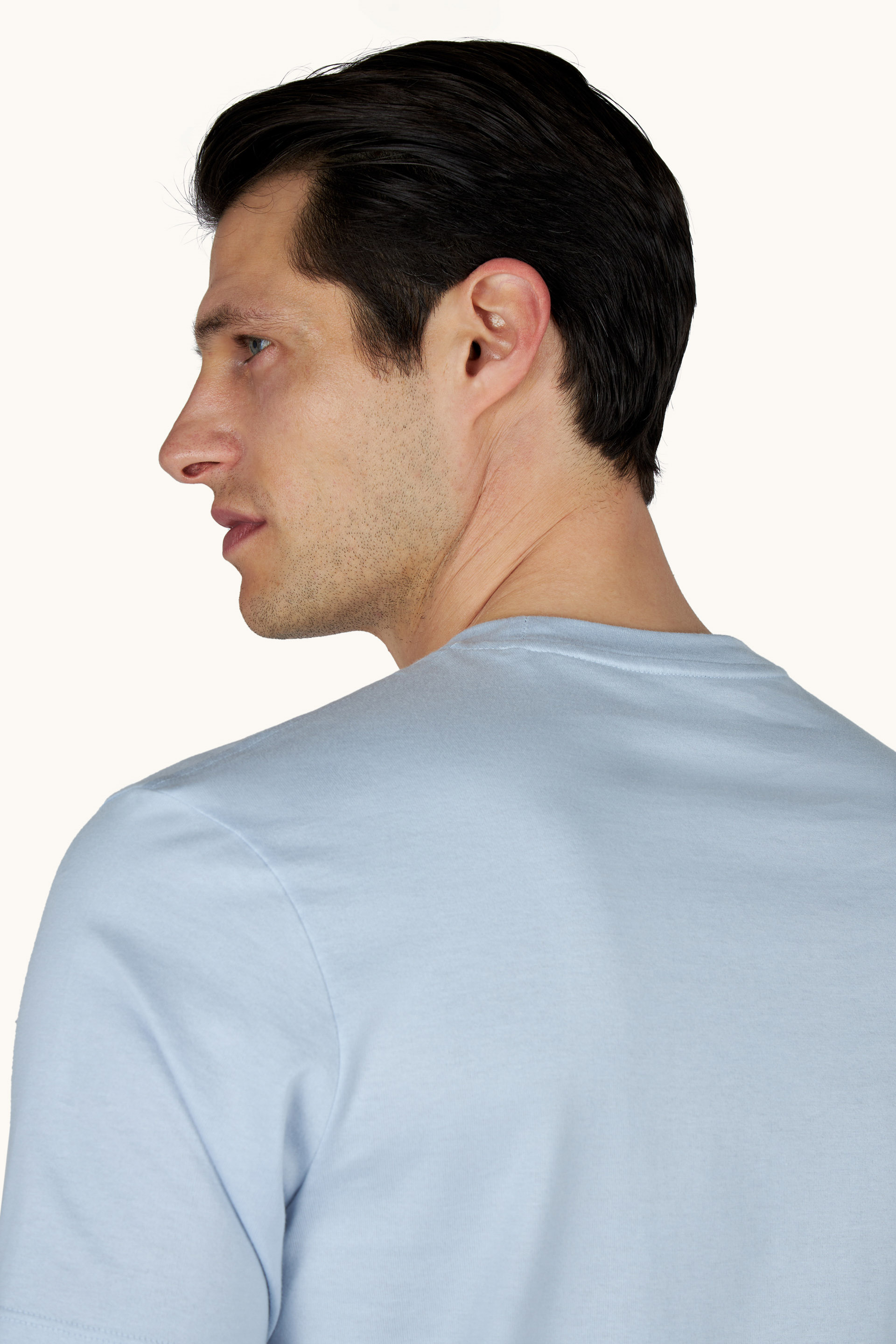 Cotton jersey T-Shirt with embroidery image number 3
