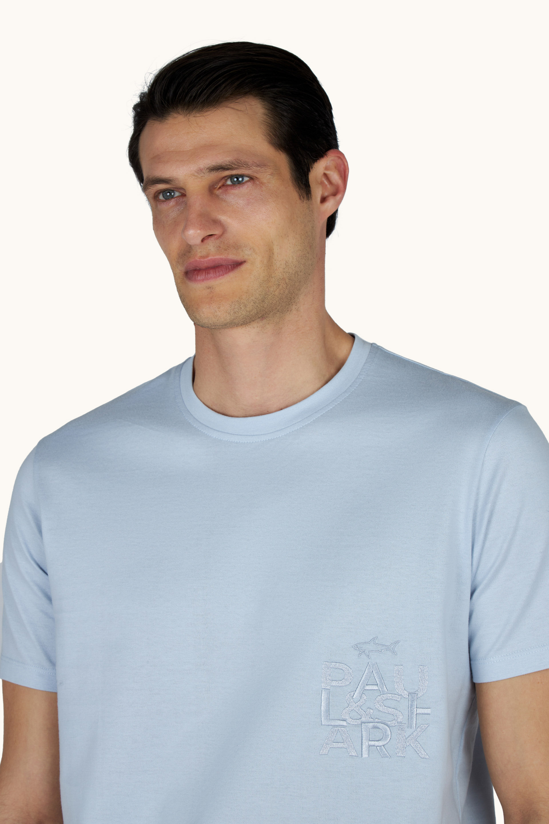 Cotton jersey T-Shirt with embroidery image number 4