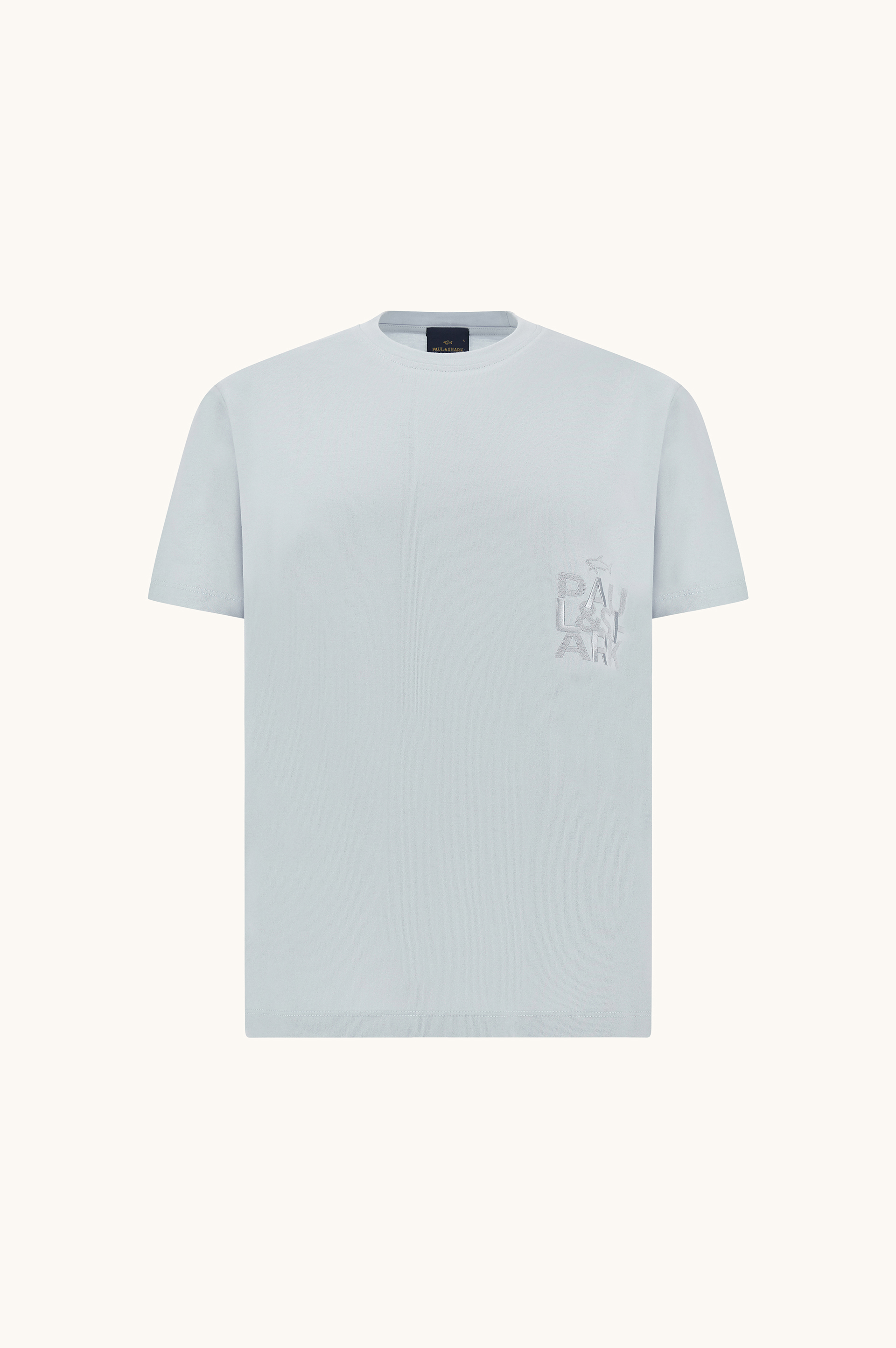 Cotton jersey T-Shirt with embroidery image number 1