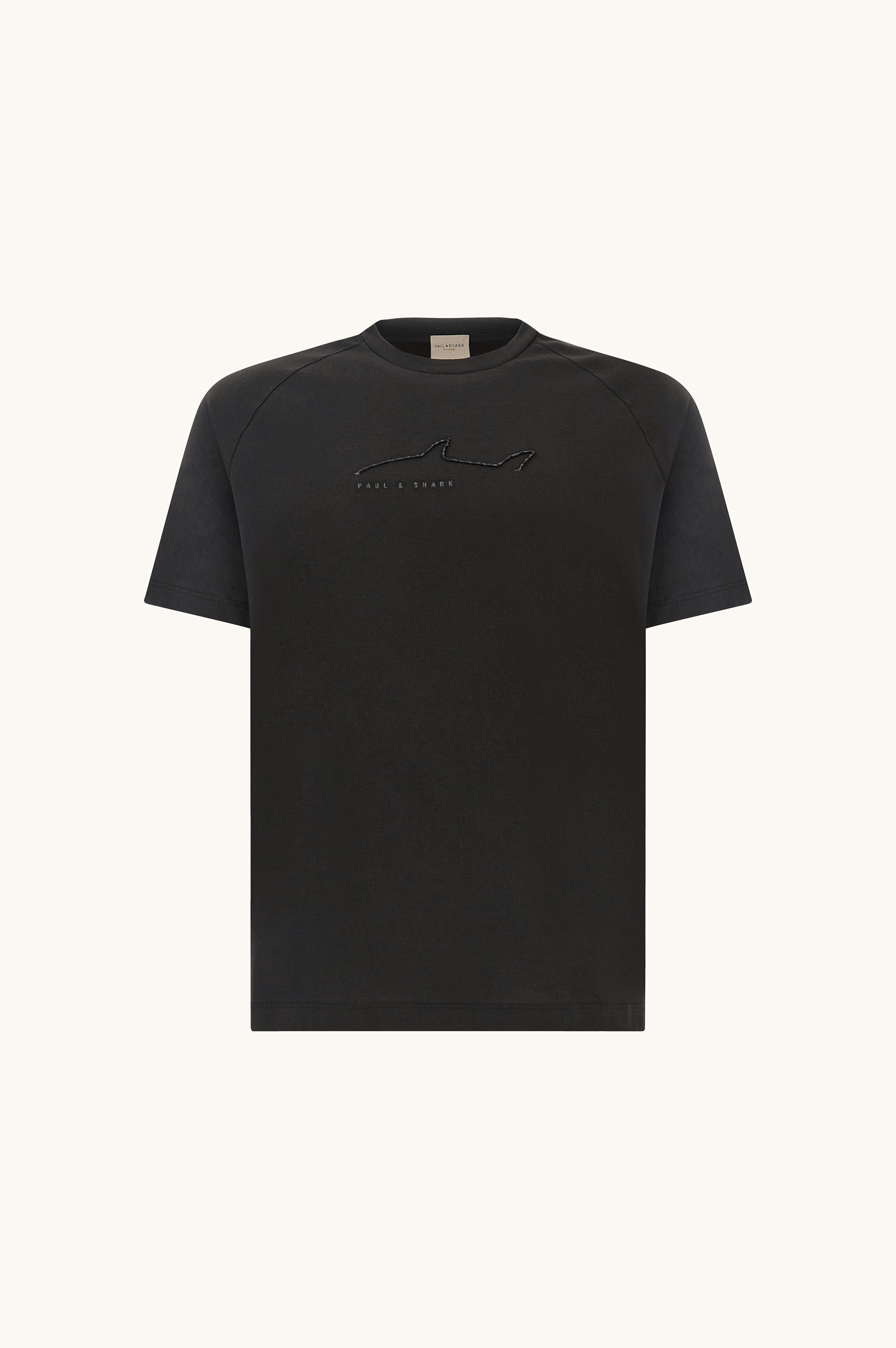 تي شيرت من جيرسي قطن مع تطريزات image number 1