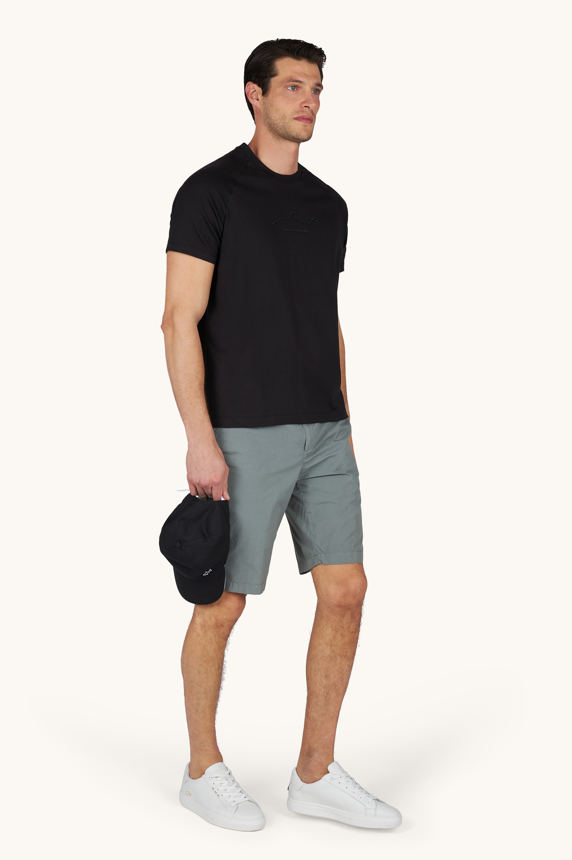 تي شيرت من جيرسي قطن مع تطريزات image number 2