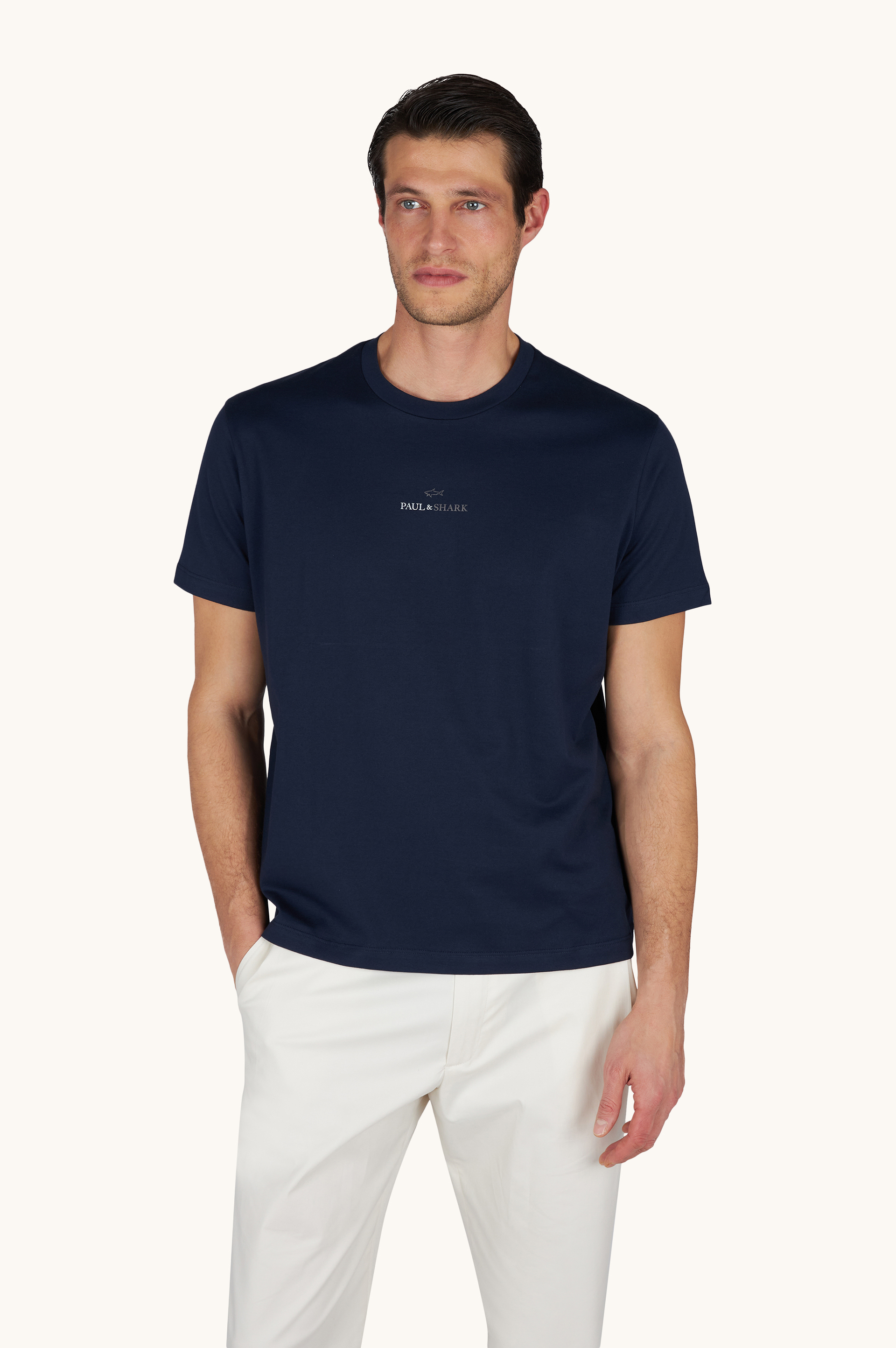 Camiseta de jersey de algod&oacute;n con estampado image number 0