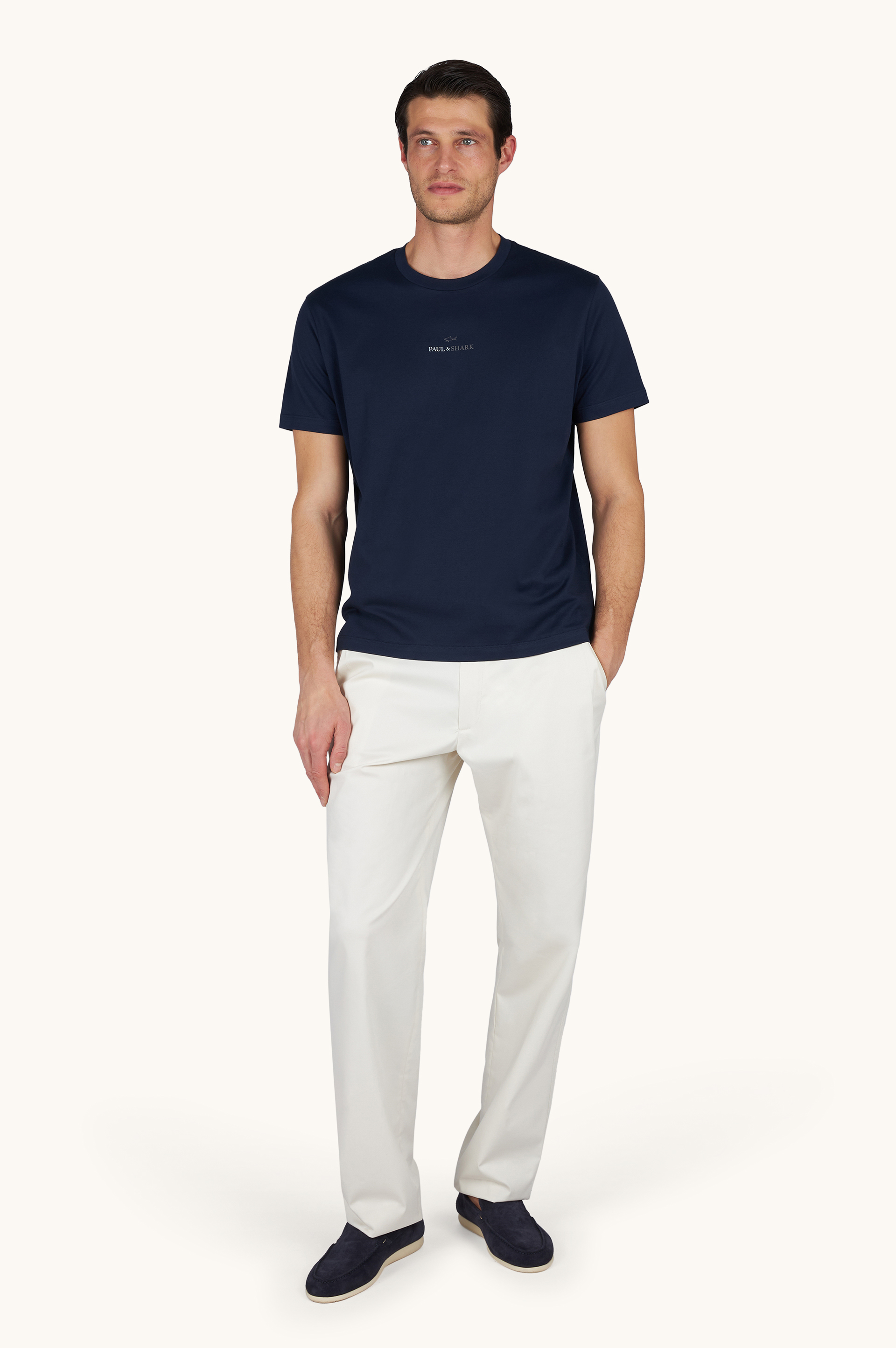 Camiseta de jersey de algod&oacute;n con estampado image number 2