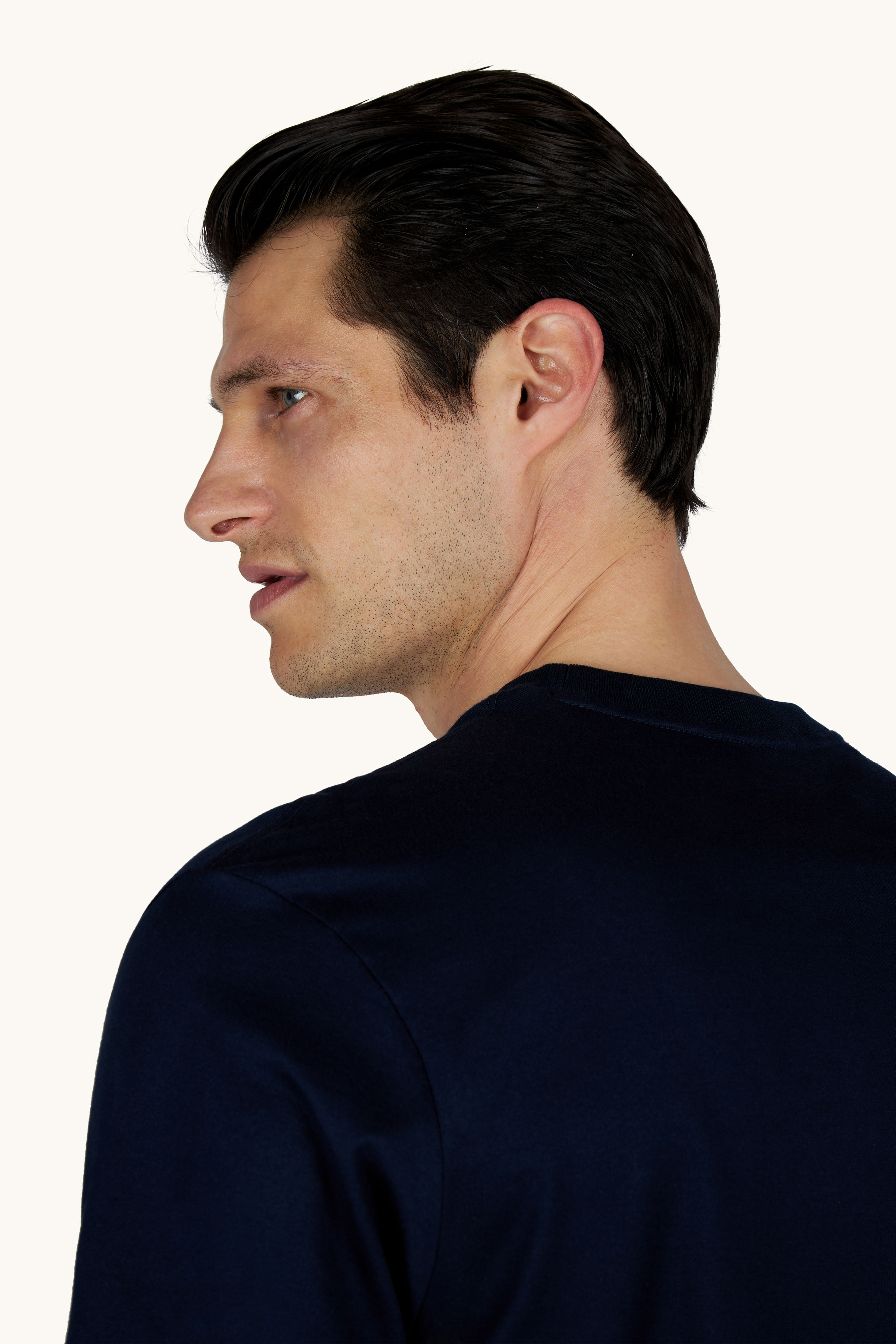 Structured cotton jersey T-shirt with graphic print image number 3