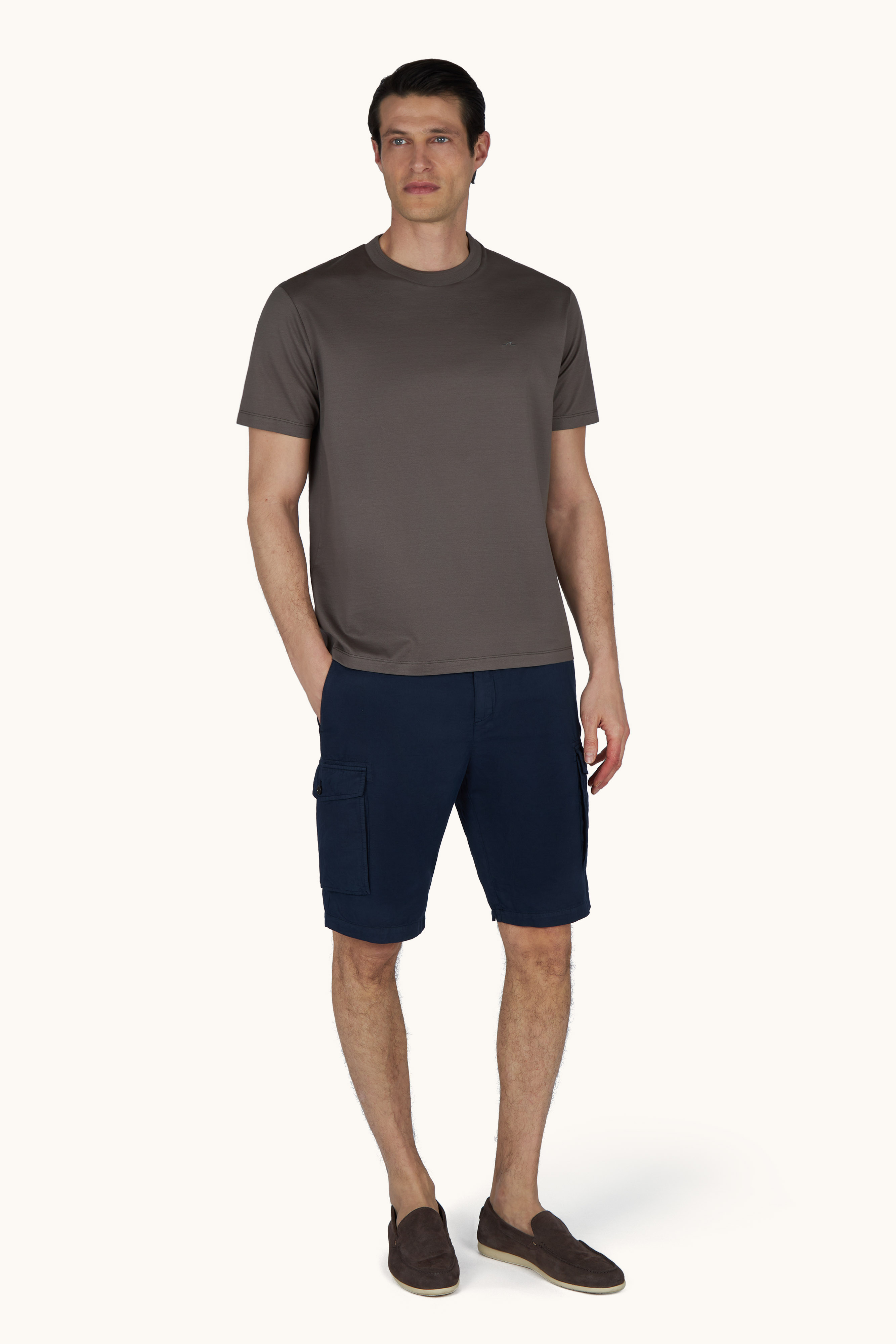 T-shirt en coton piqu&eacute; fin image number 2