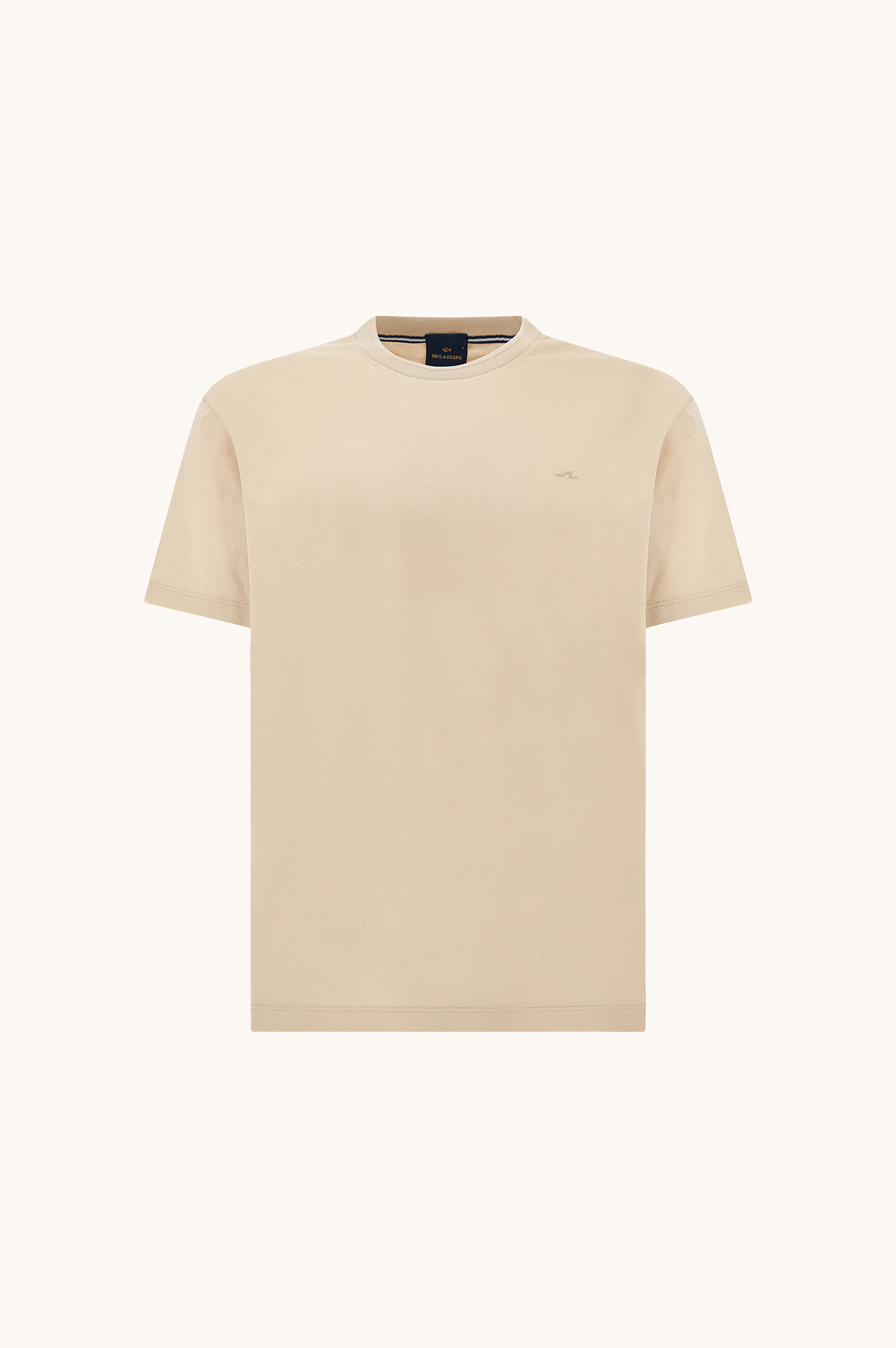 Fine piqu&eacute; cotton T-shirt image number 1