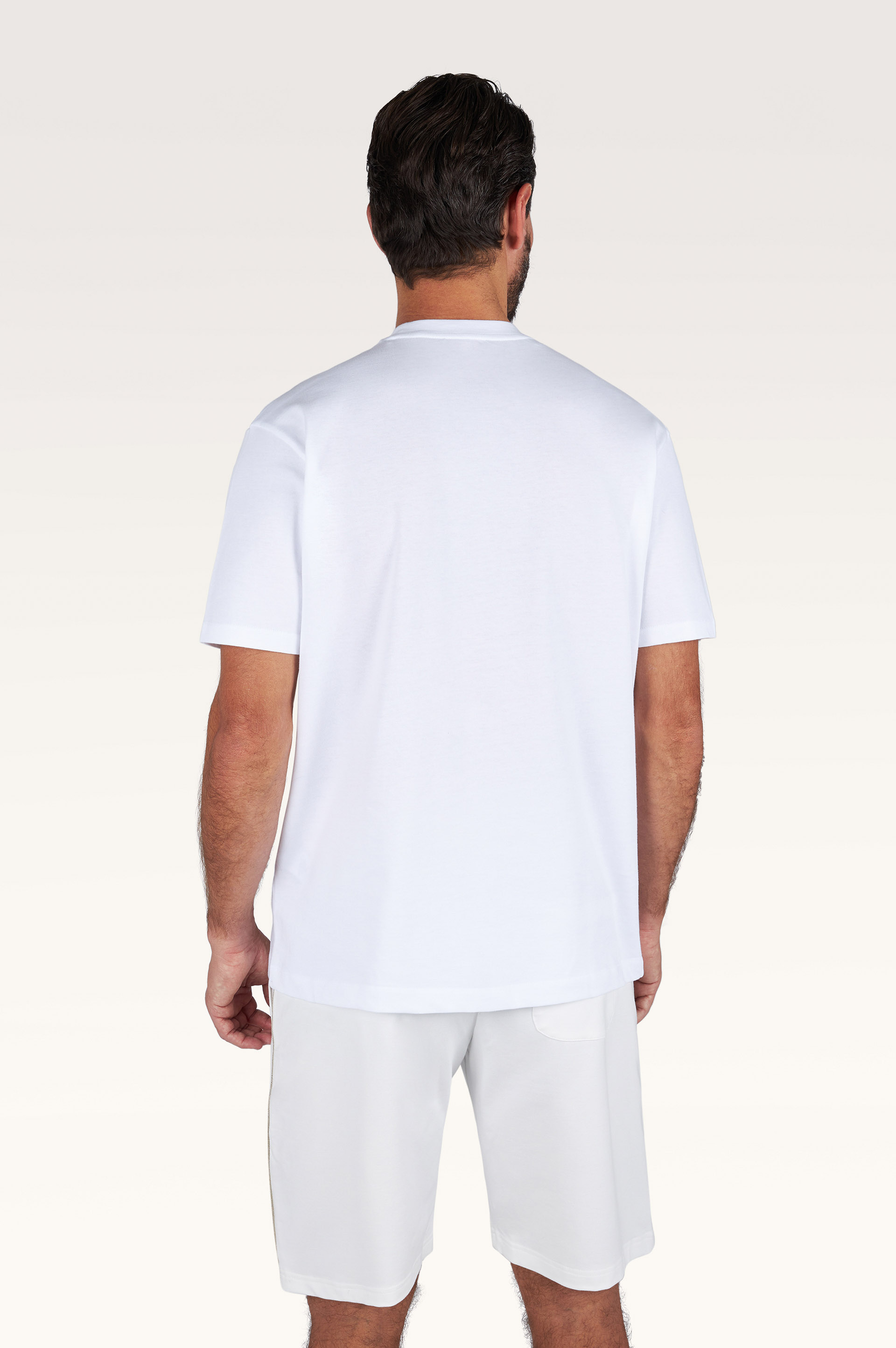 T-shirt in jersey di cotone con stampa Year of the horse image number 1